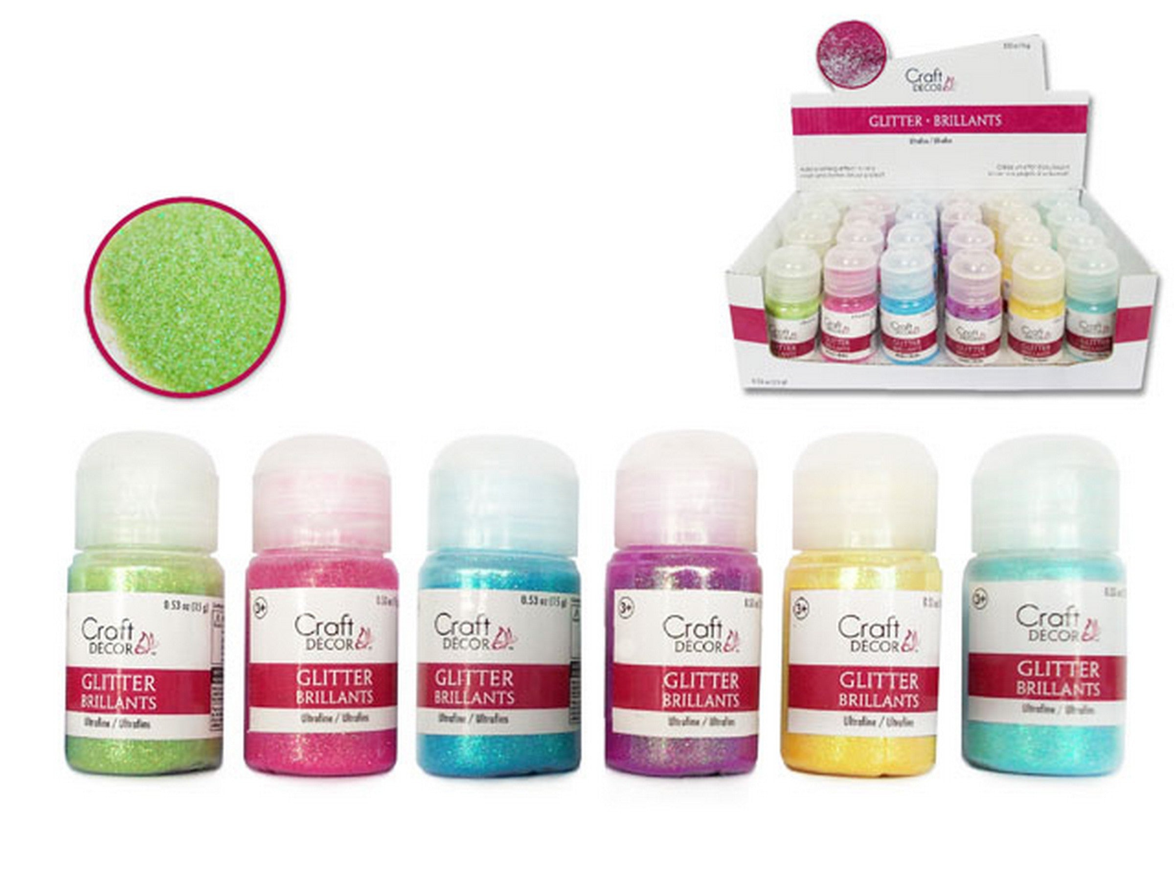 Craft Décor Glitter Powder - Princess Dust 0.53oz  VRT