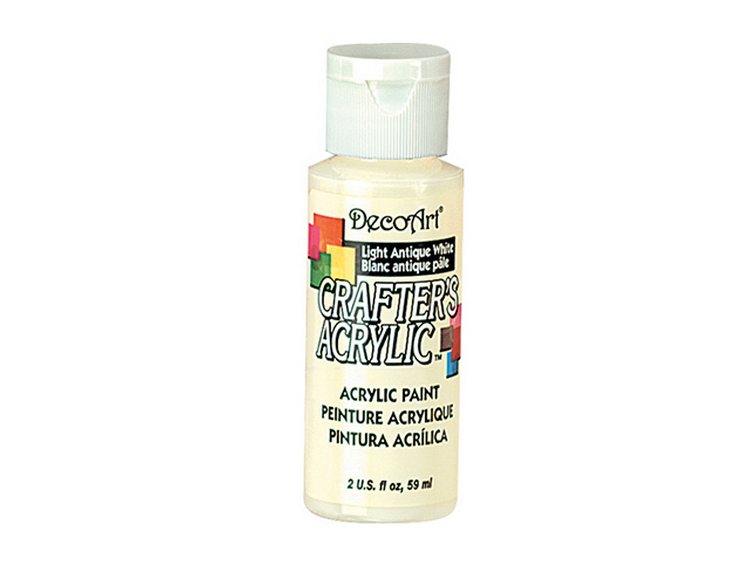 DecoArt Acrylic Paint Light Antique White DCA02 2oz
