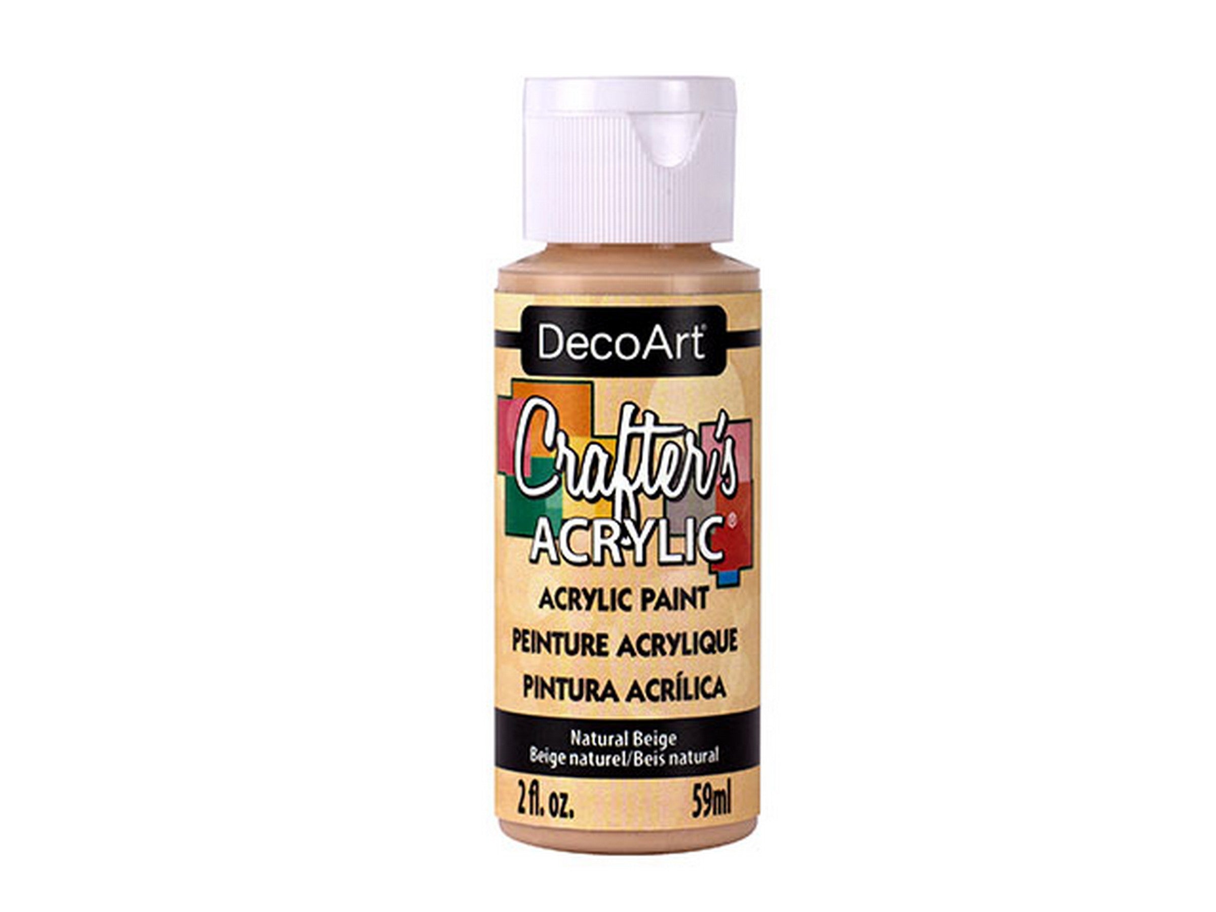 DecoArt Acrylic Paint Natural Beige DCA09 2oz