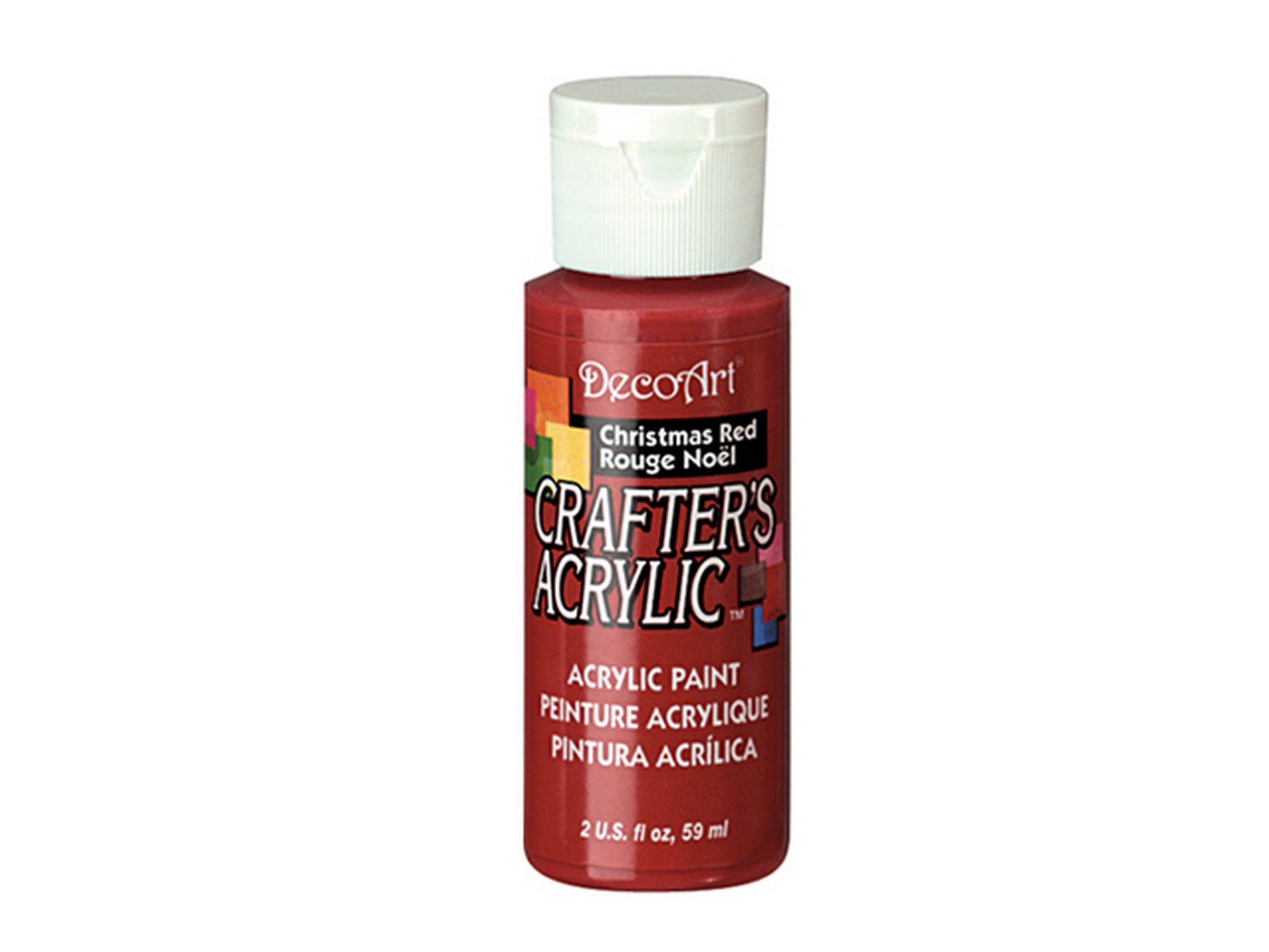 DecoArt Acrylic Paint Christmas Red DCA20 2oz