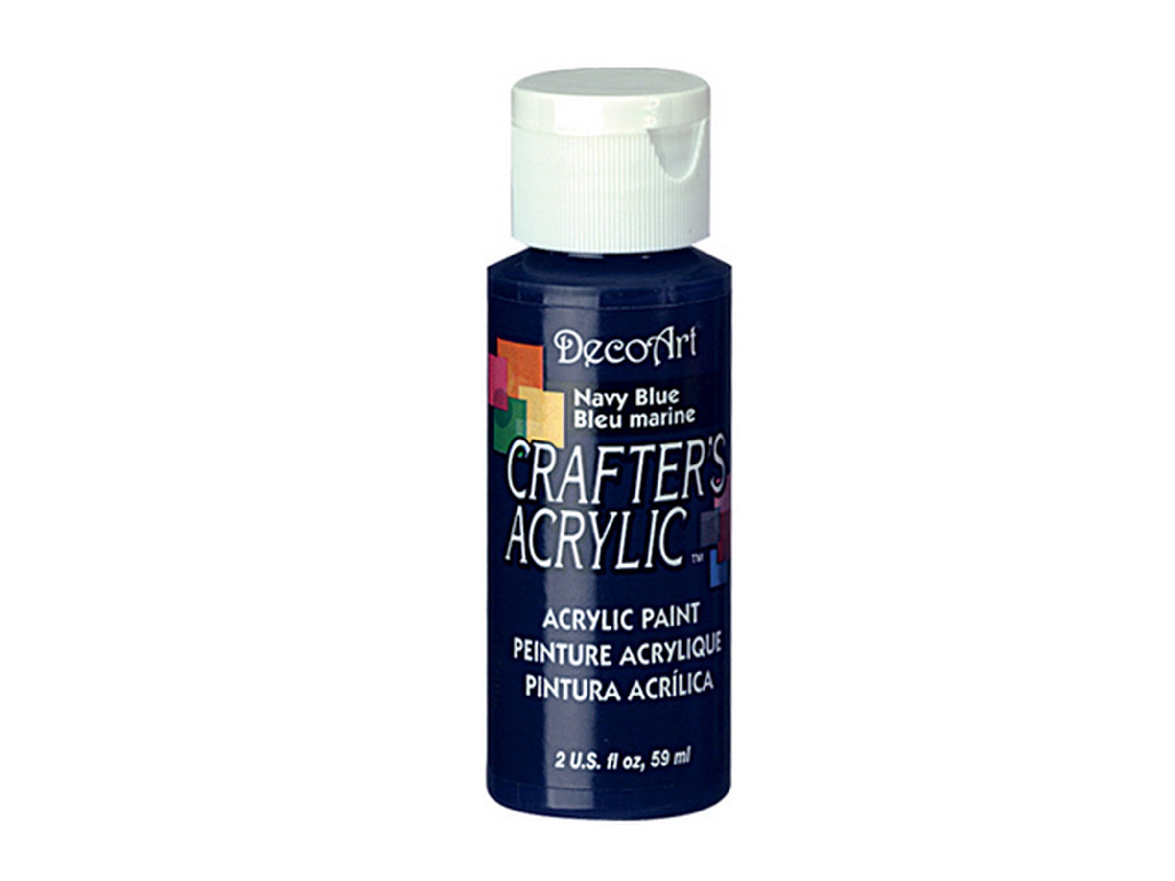 DecoArt Acrylic Paint Navy Blue DCA29 2oz
