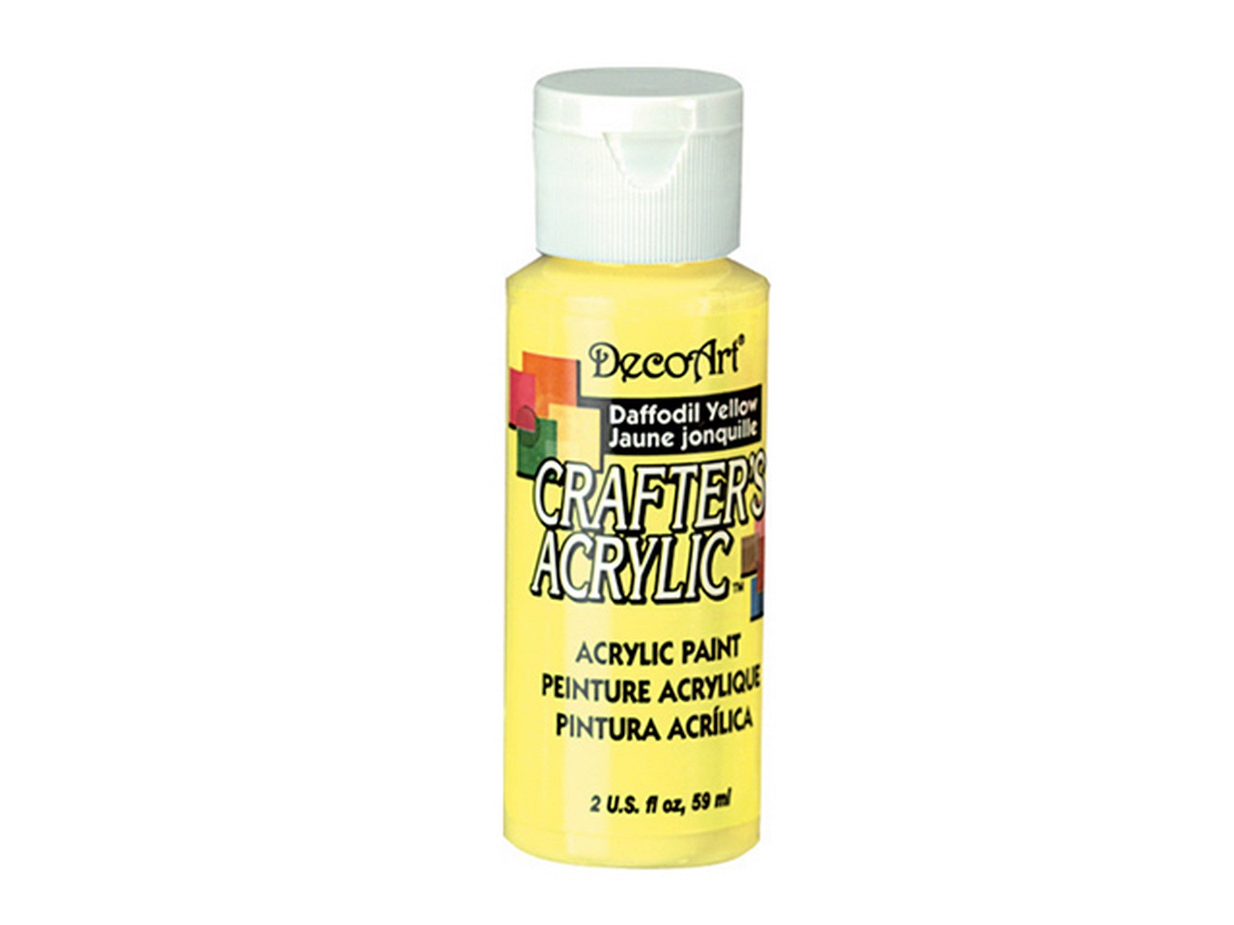 DecoArt Acrylic Paint Daffodil Yellow DCA53 2oz