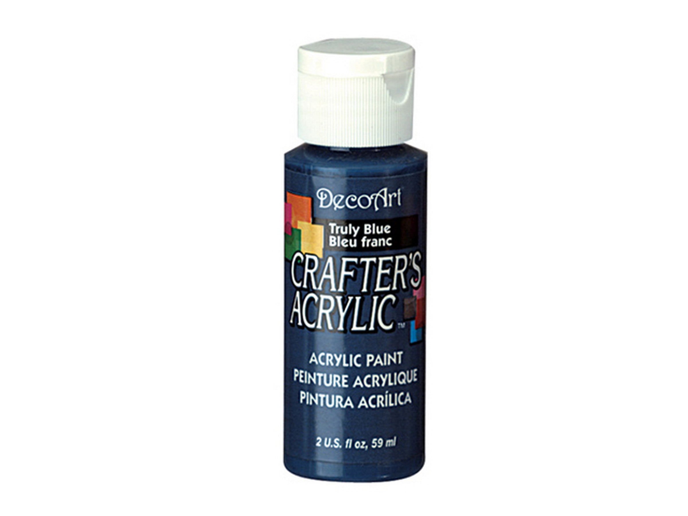 DecoArt Acrylic Paint Truly Blue DCA79 2oz