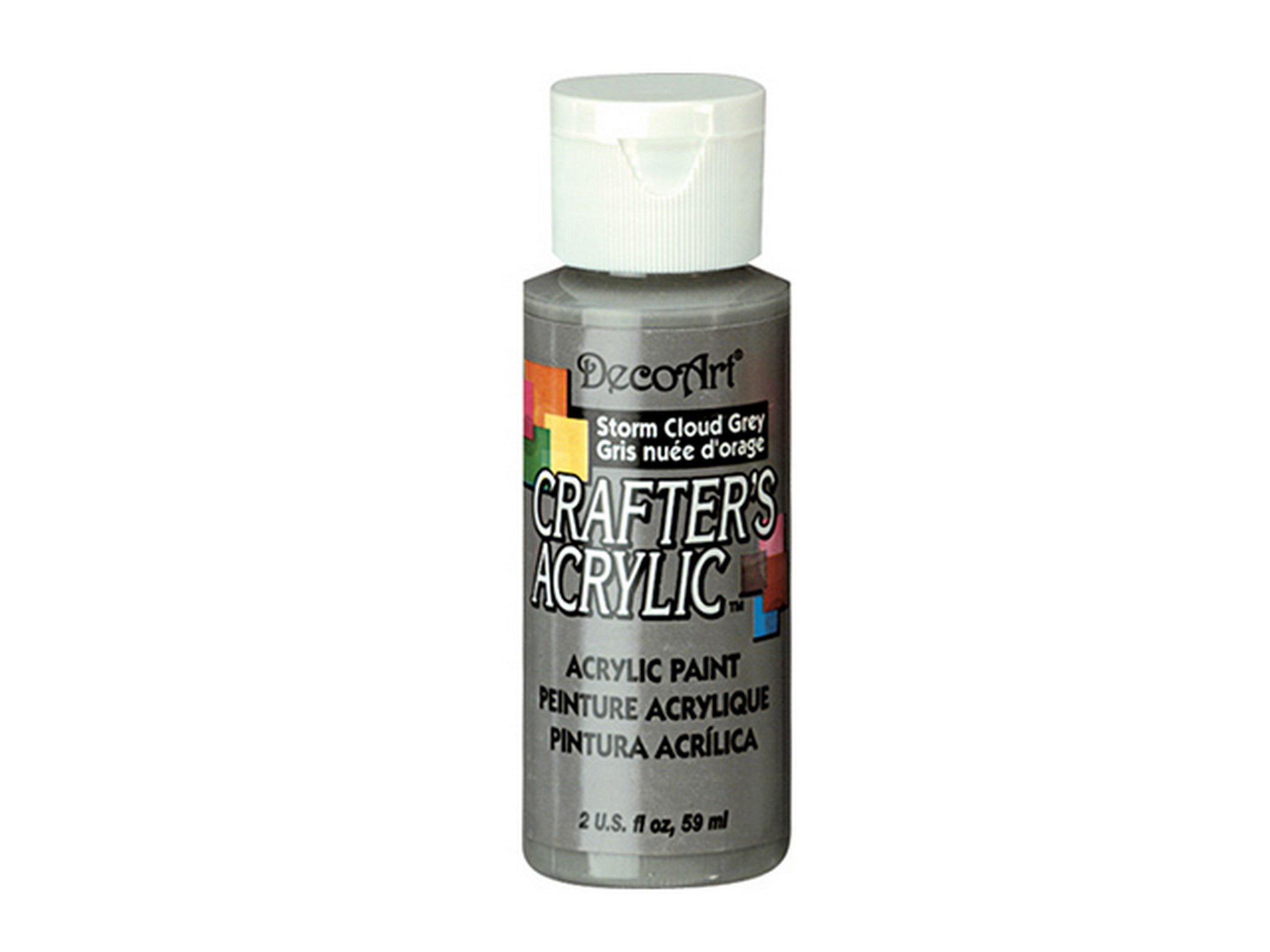 DecoArt Acrylic Paint Storm Cloud Grey DCA94 2oz