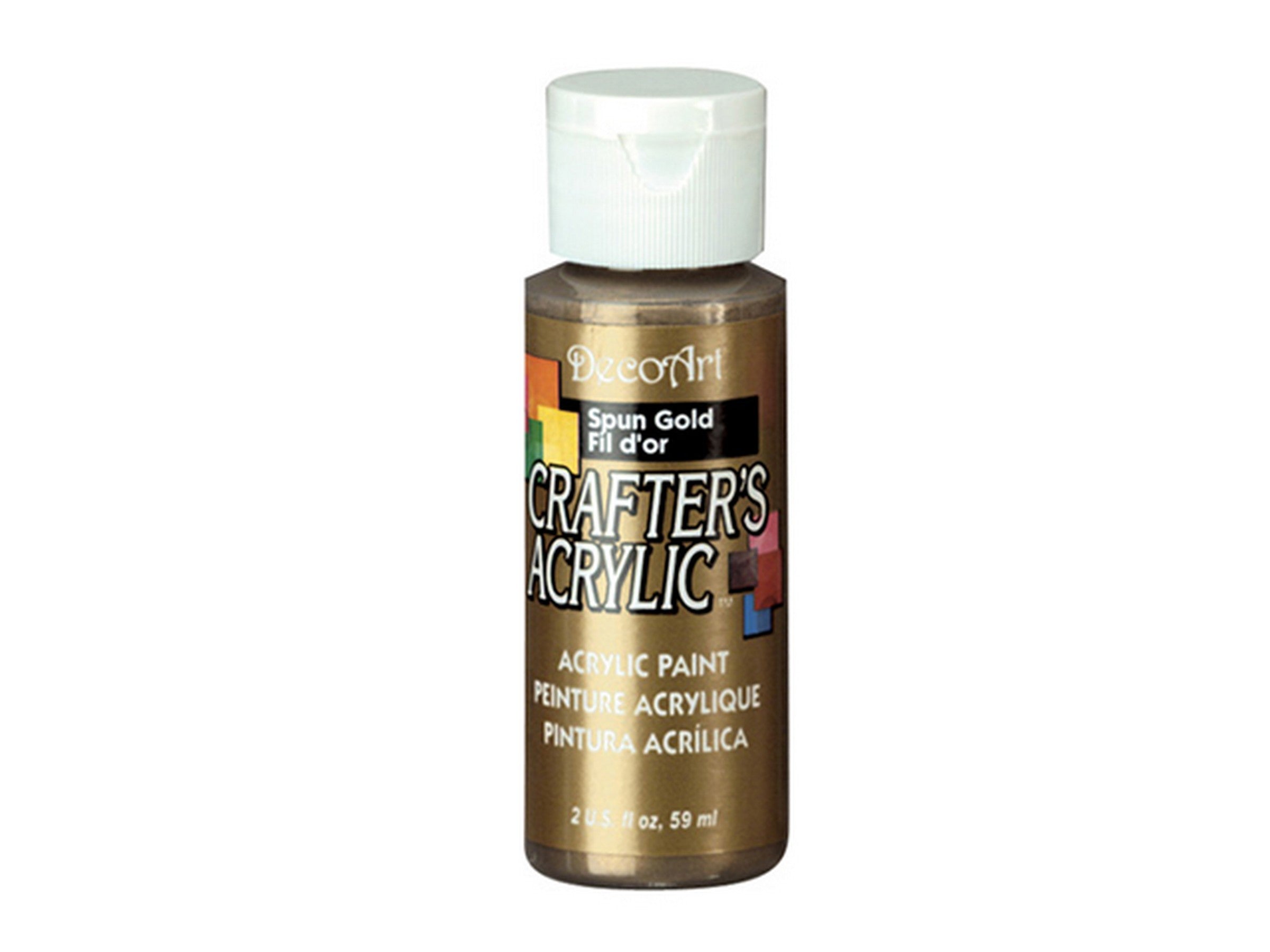 DecoArt Acrylic Paint Spun Gold DCA96 2oz