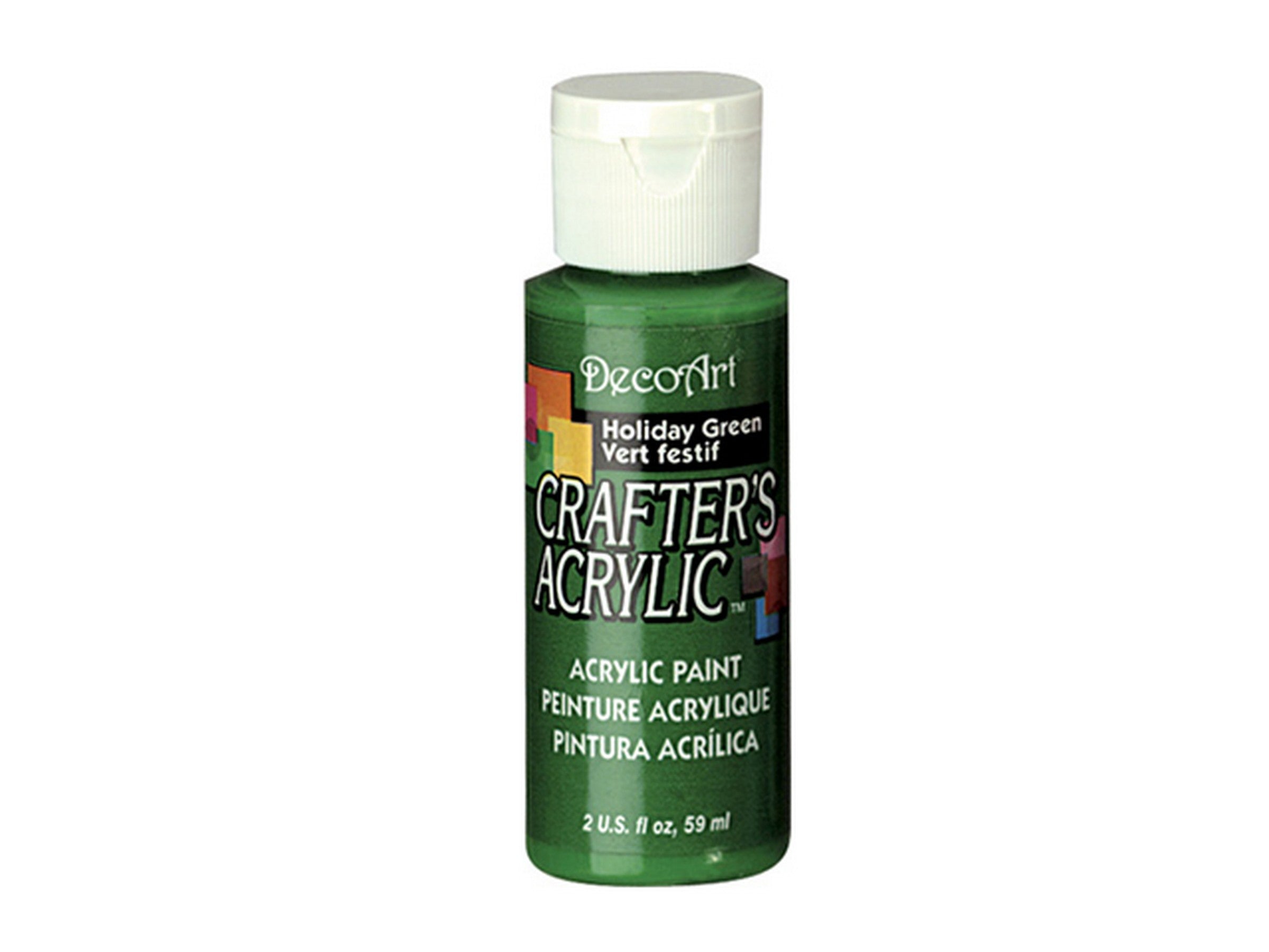 DecoArt Acrylic Paint Holiday Green DCA104 2oz