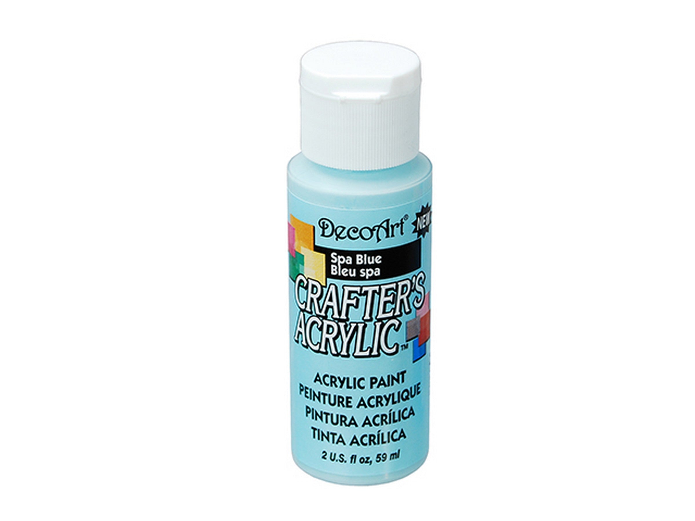 DecoArt Acrylic Paint Spa Blue DCA114 2oz