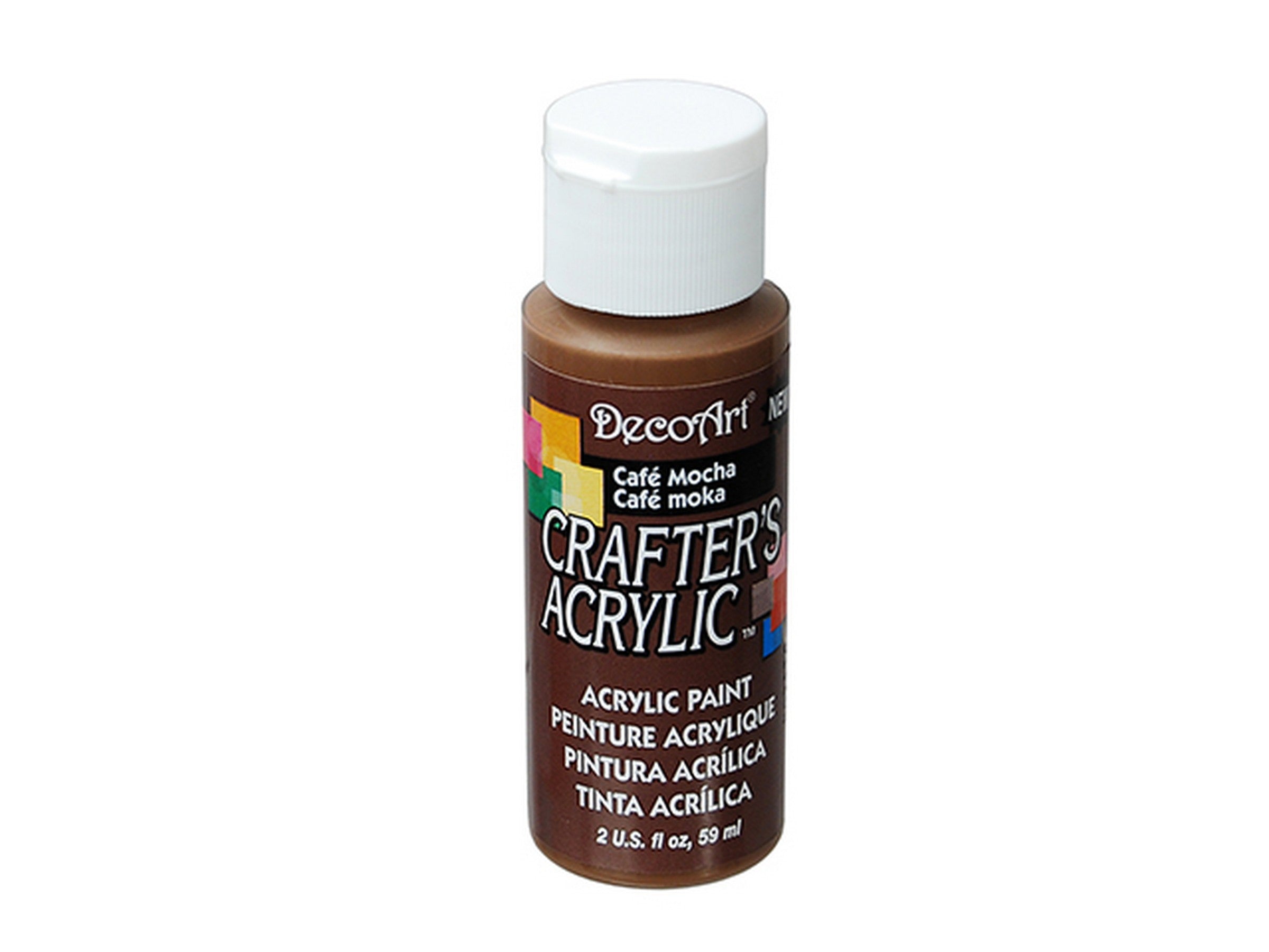 DecoArt Acrylic Paint Café Mocha DCA116 2oz