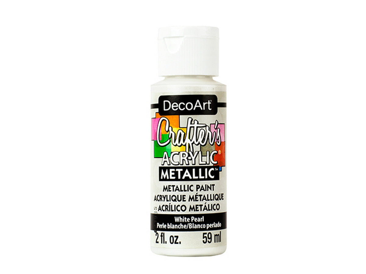 DecoArt Acrylic Paint White Pearl DCA165 2oz