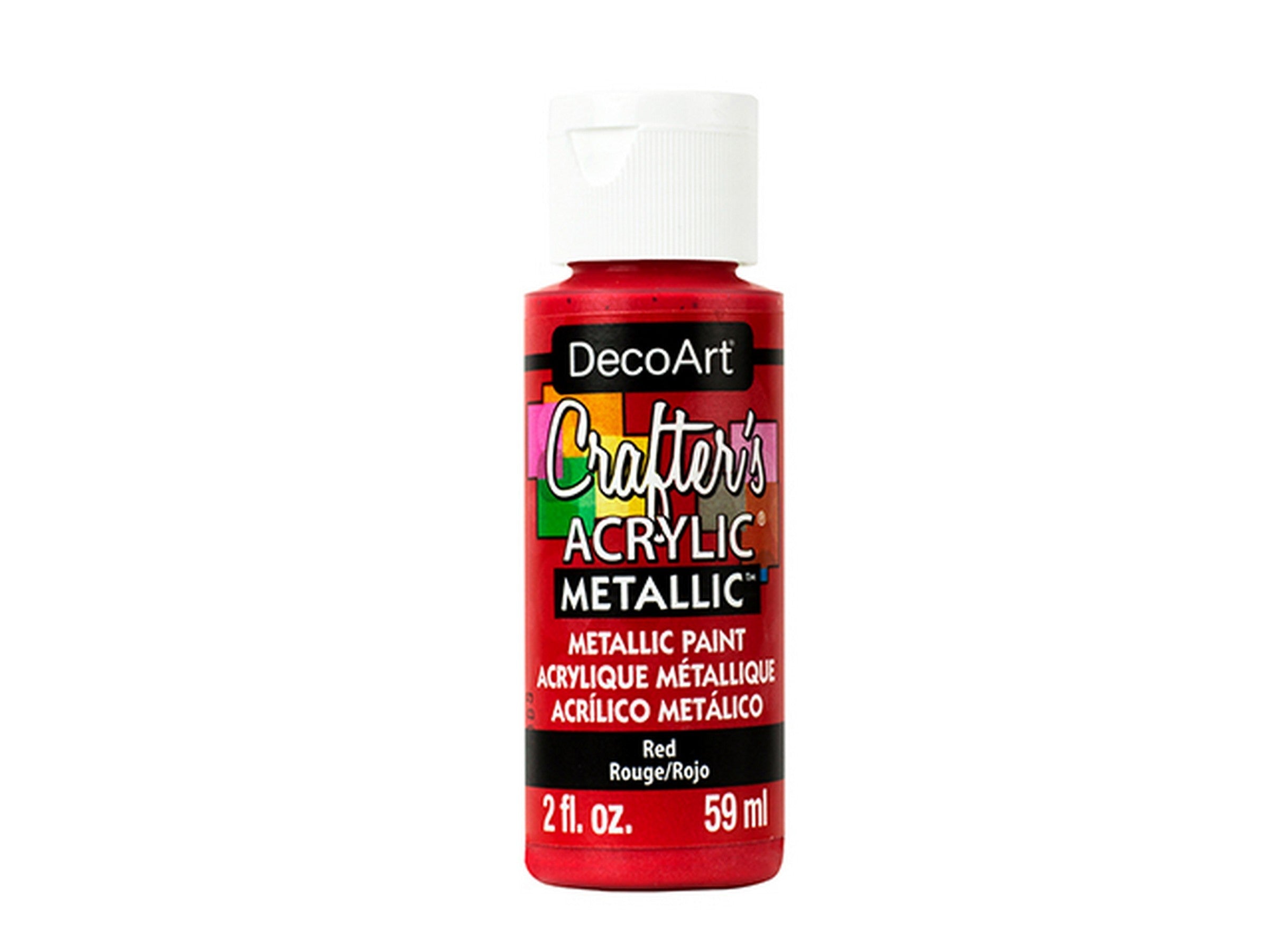 DecoArt Acrylic Paint Red DCA166 2oz