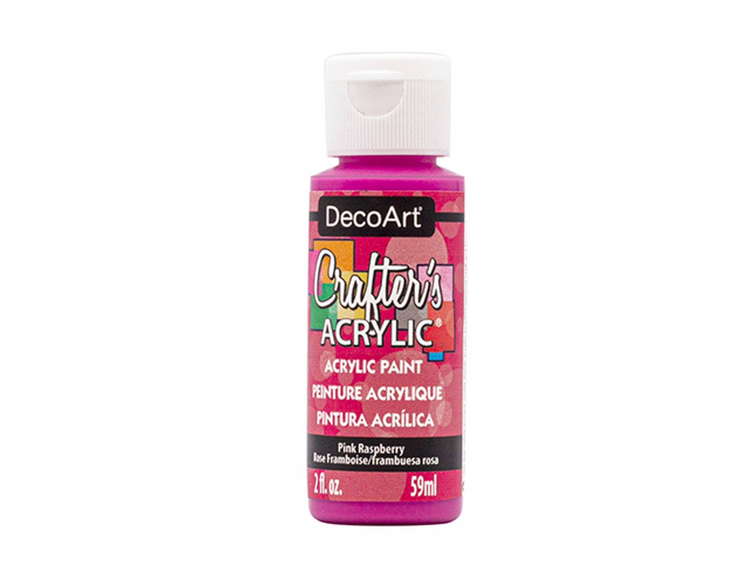 DecoArt Acrylic Paint Pink Raspberry DCA173 2oz