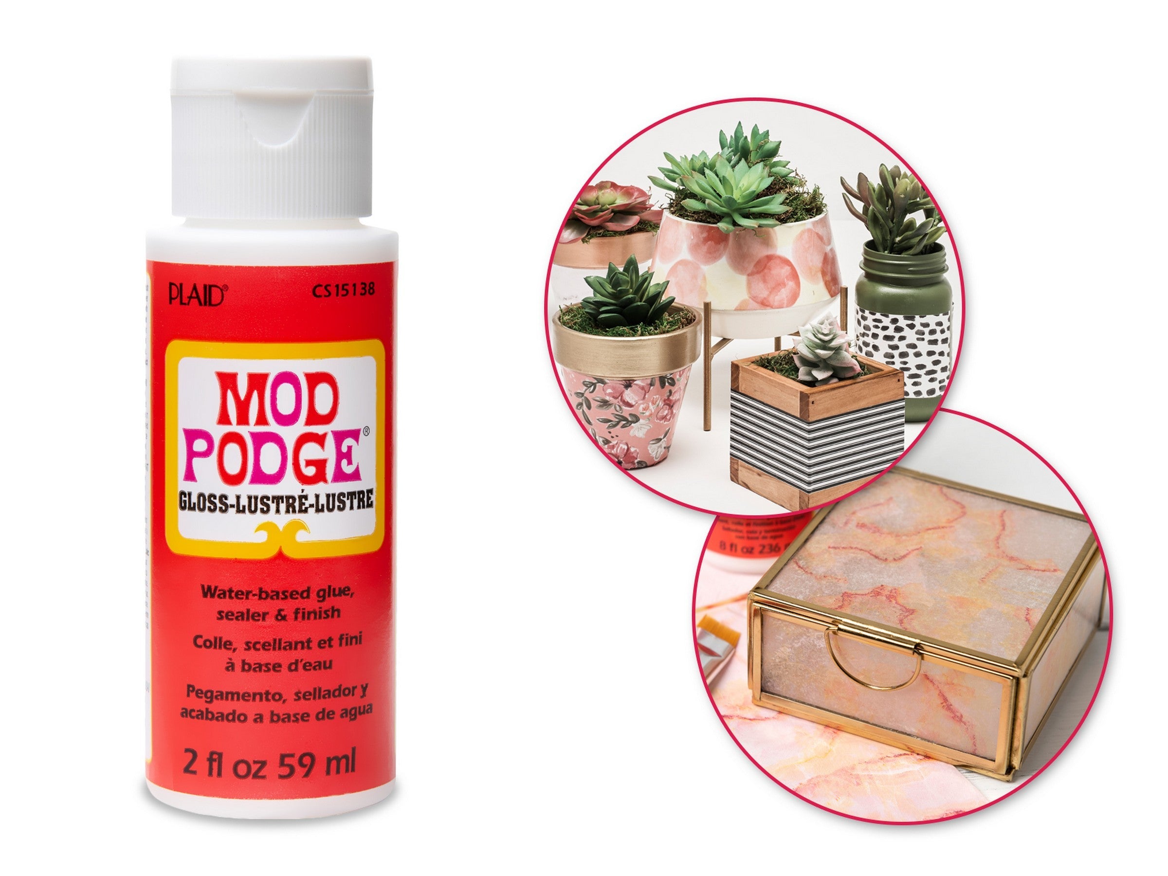Mod Podge Glossy Finish 2oz
