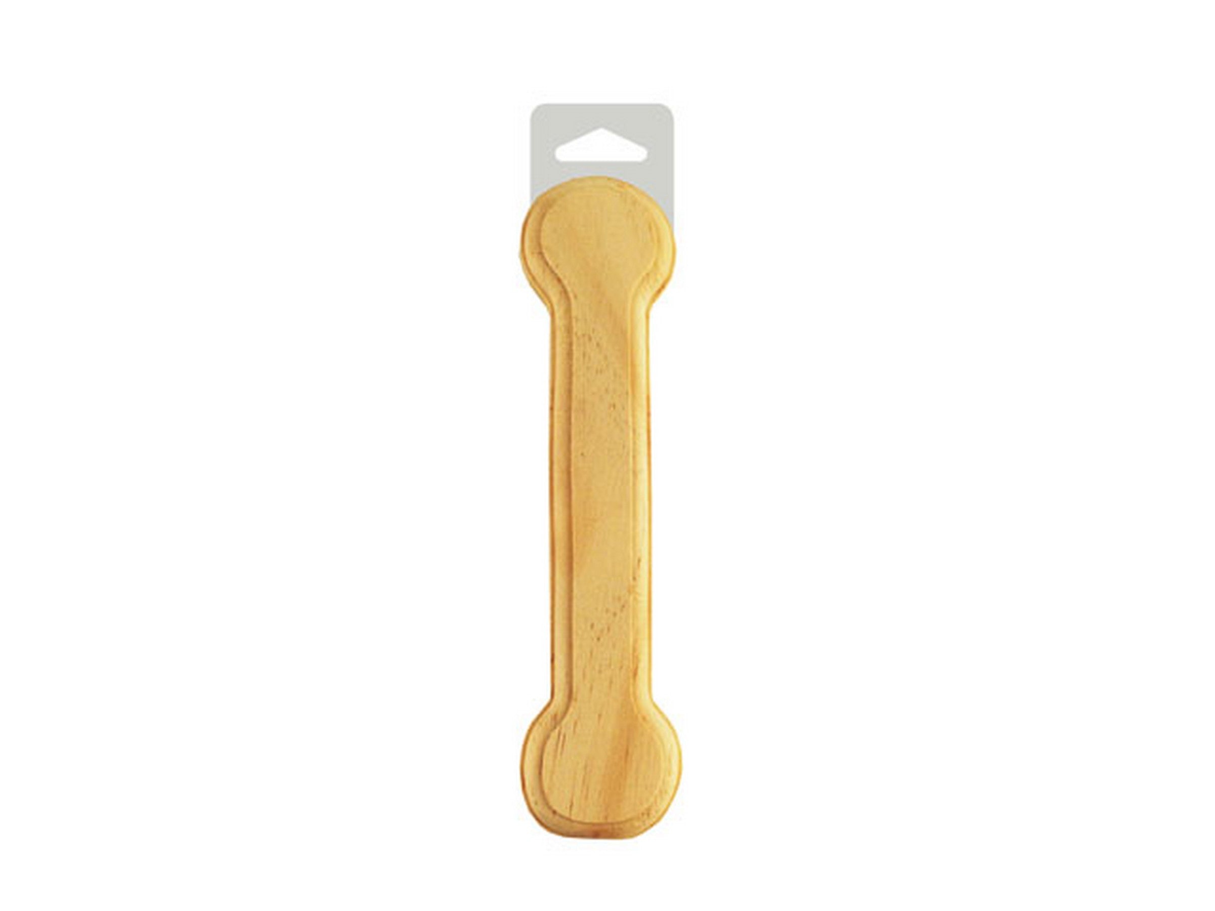 Wood Letter I Rounded