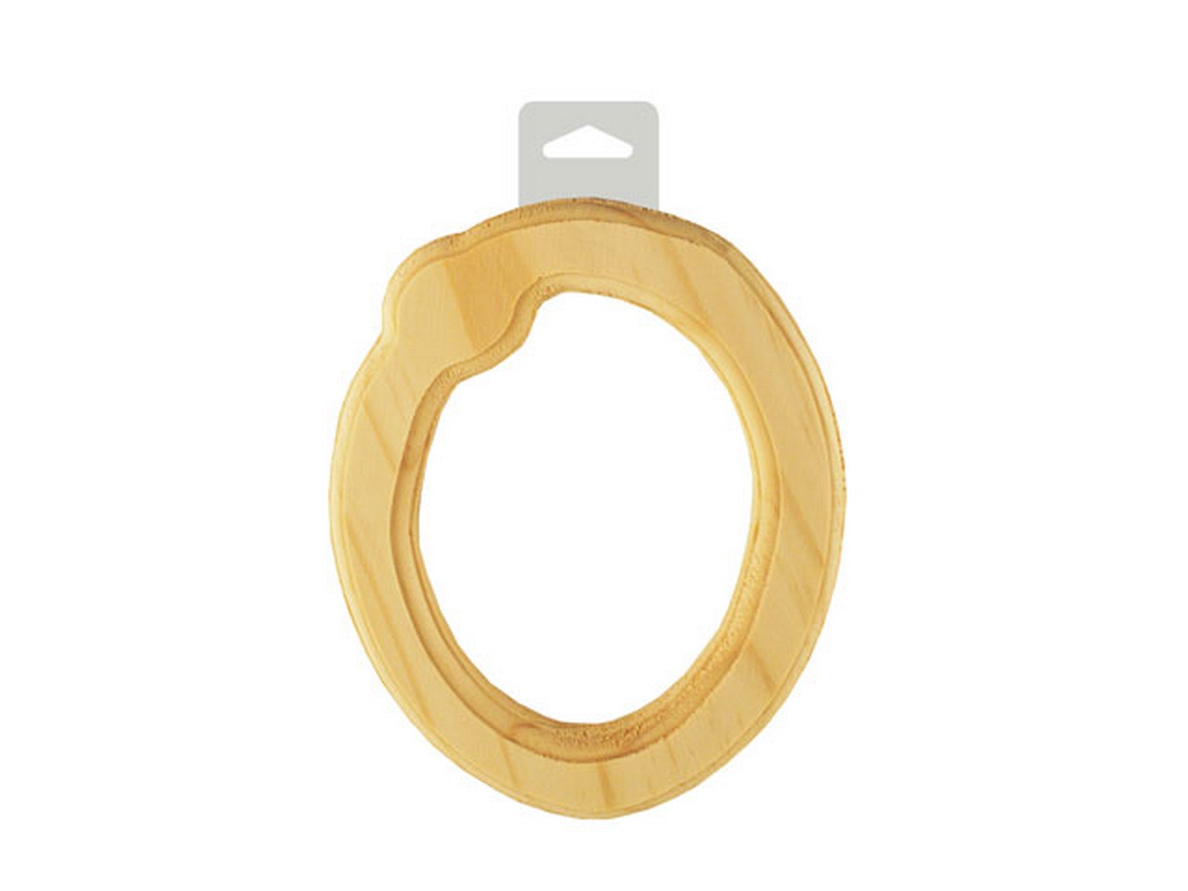 Wood Letter O Rounded