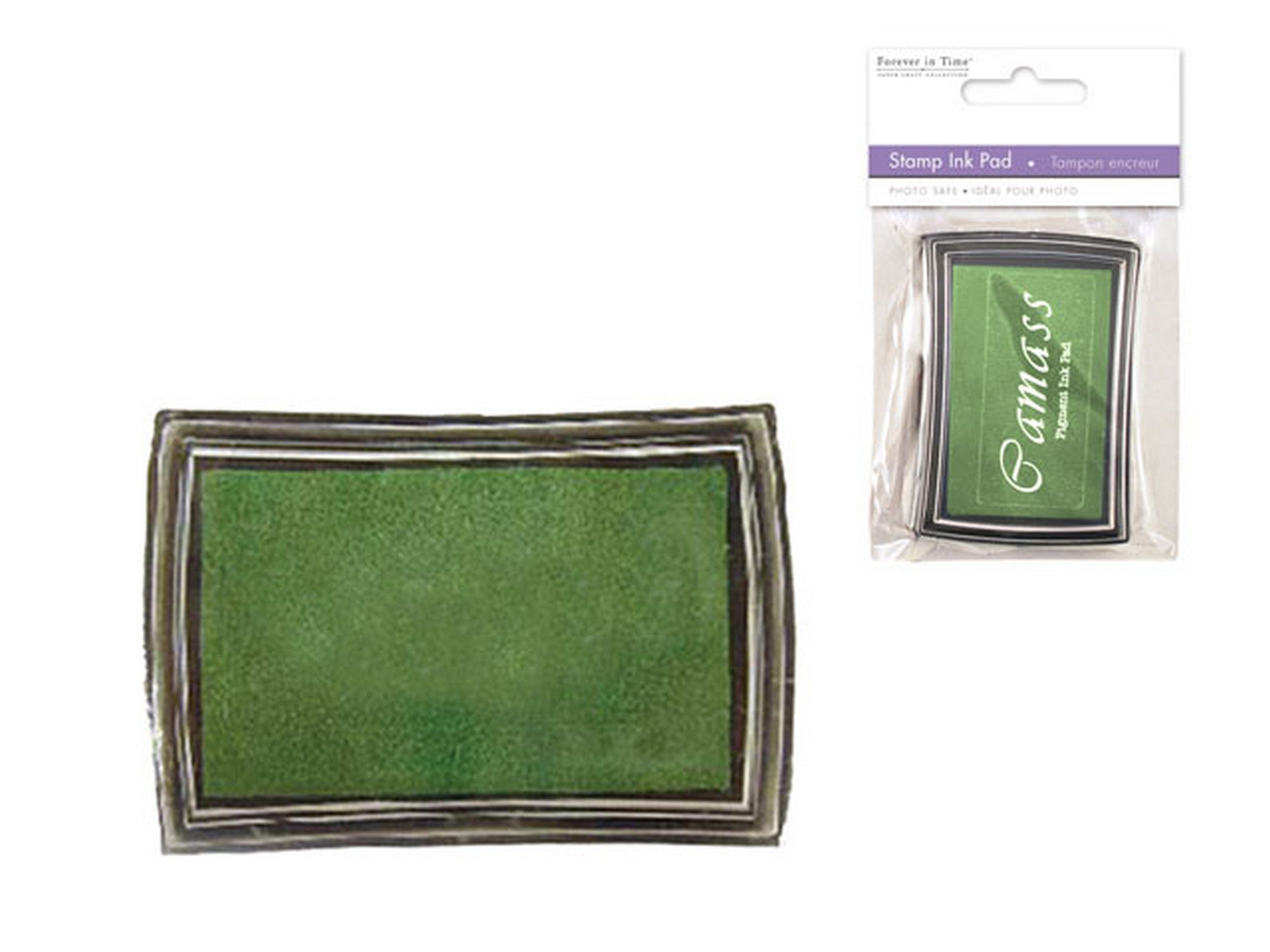 Forever in Time Stamp Ink Pad Green 1.5x2.5in