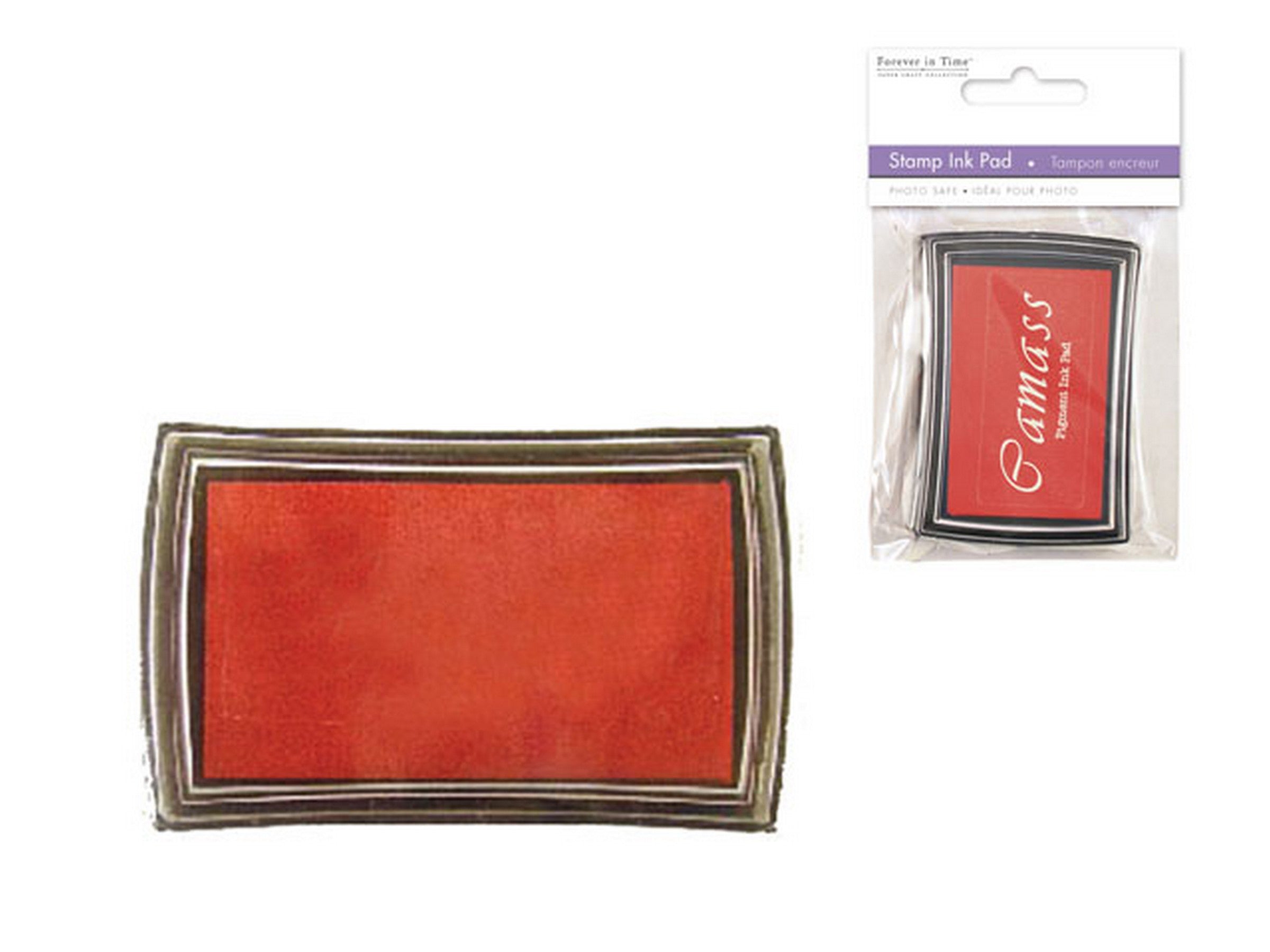 Forever in Time Stamp Ink Pad Really Red 1.5x2.5in