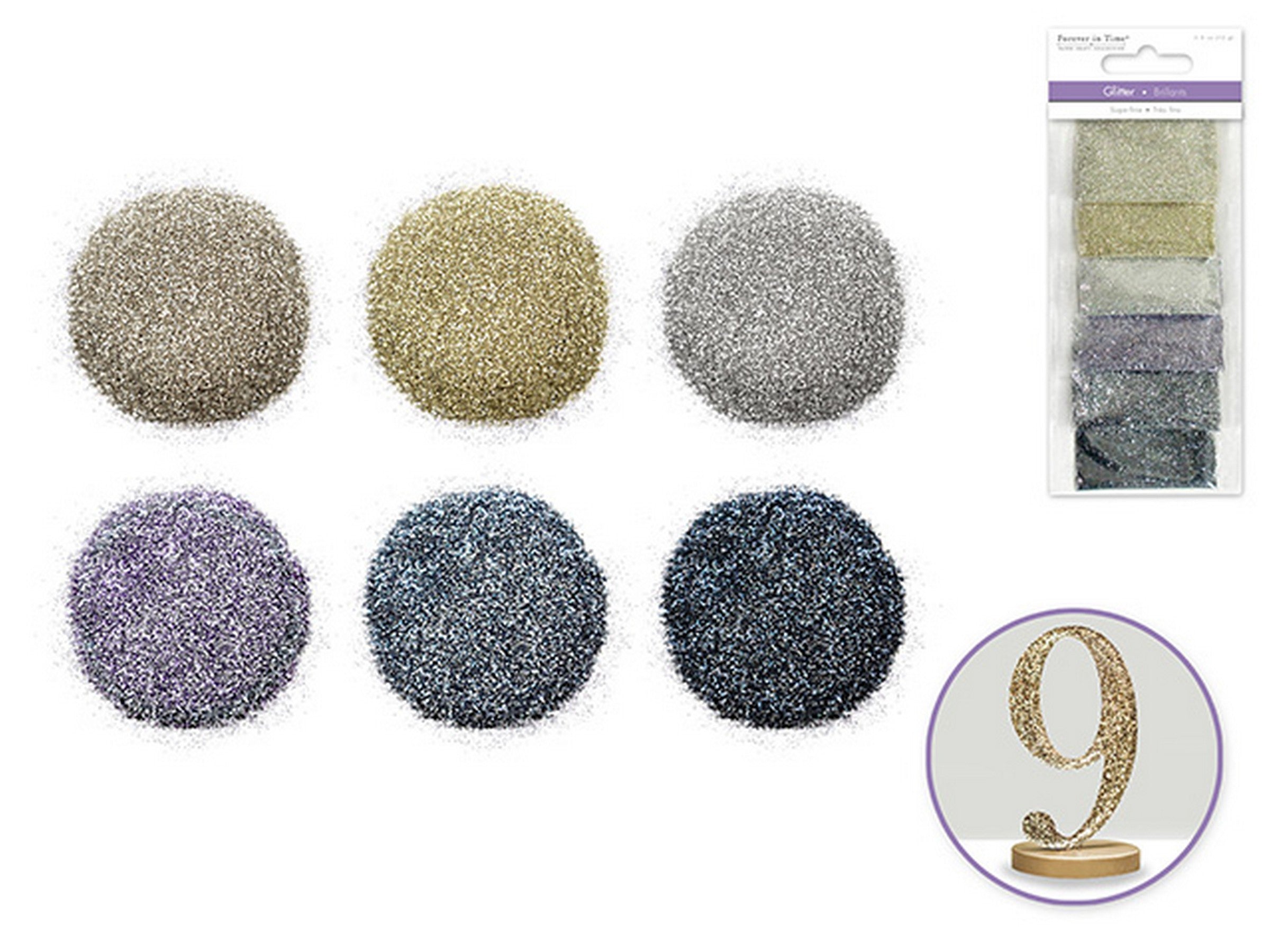 Forever in Time Superfine Platinum Glitter 4oz