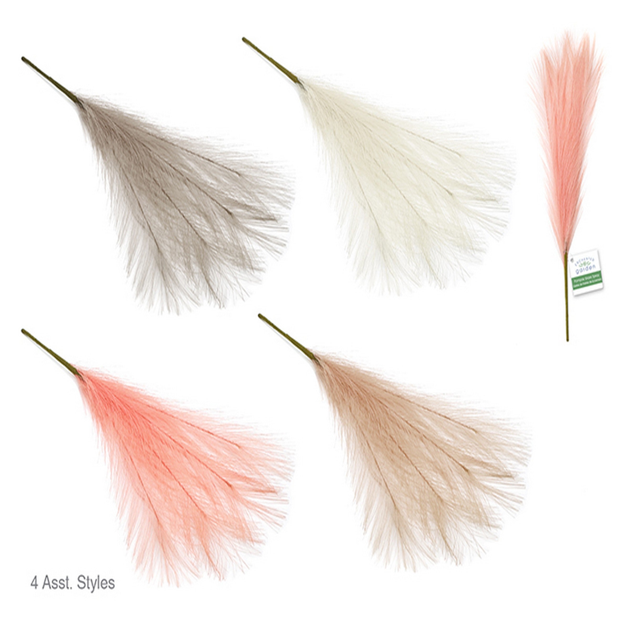 Enchanted Garden Artificial Pampas Grass Spray 19.7in VRT 
