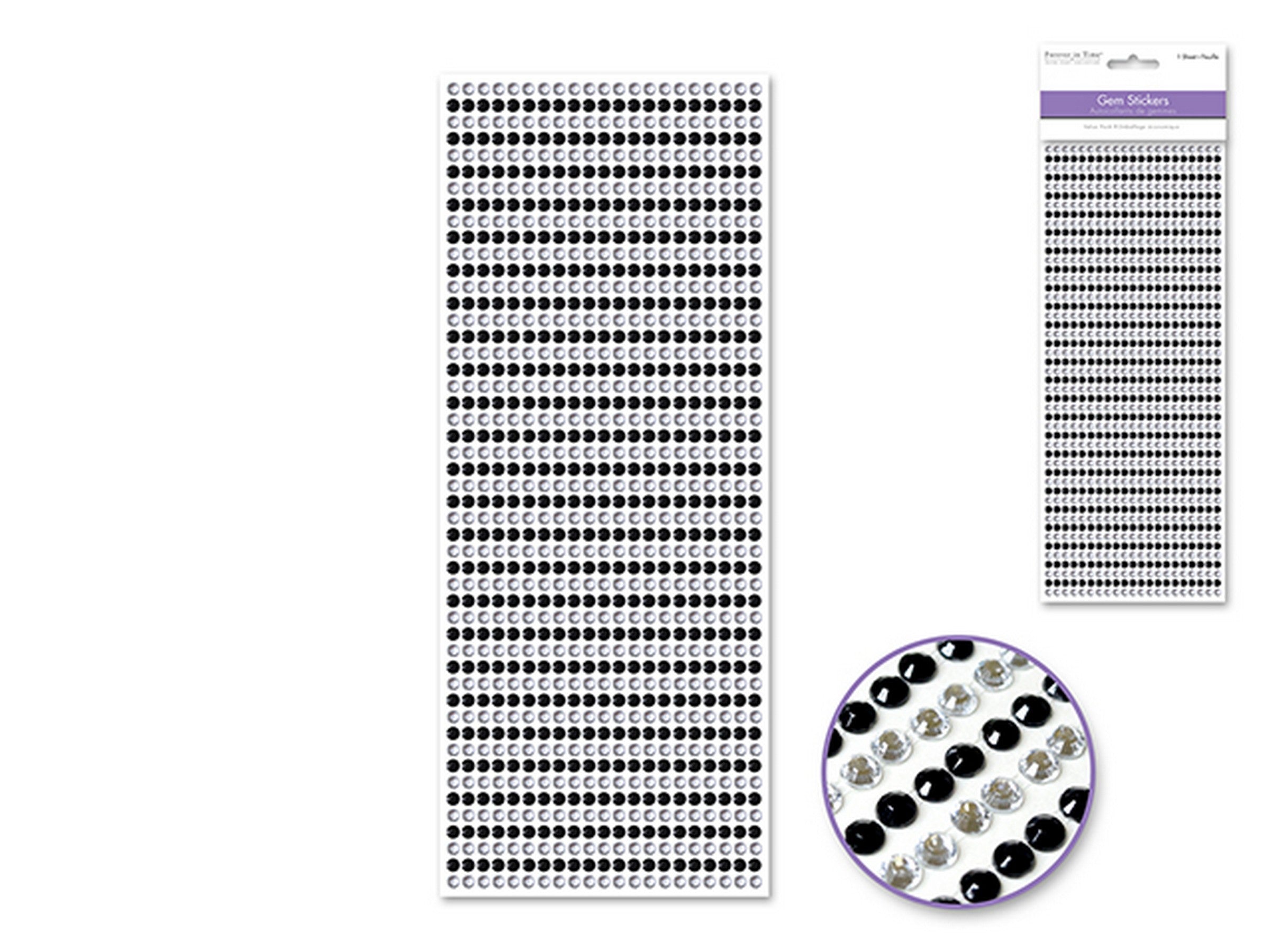Forever in Time Gem Stickers Classic 10.5x3.75in sheet