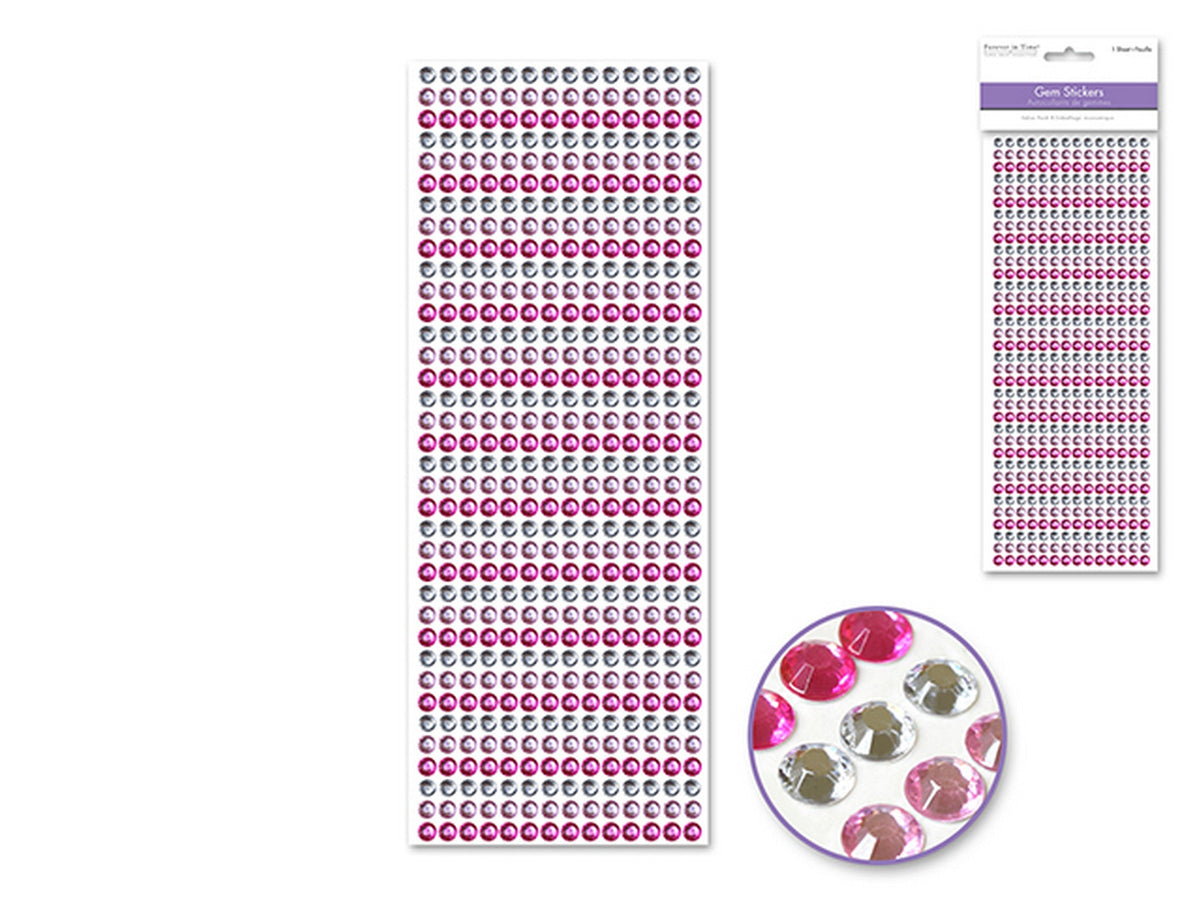 Forever in Time Gem Stickers Princess 10.5x3.75in sheet