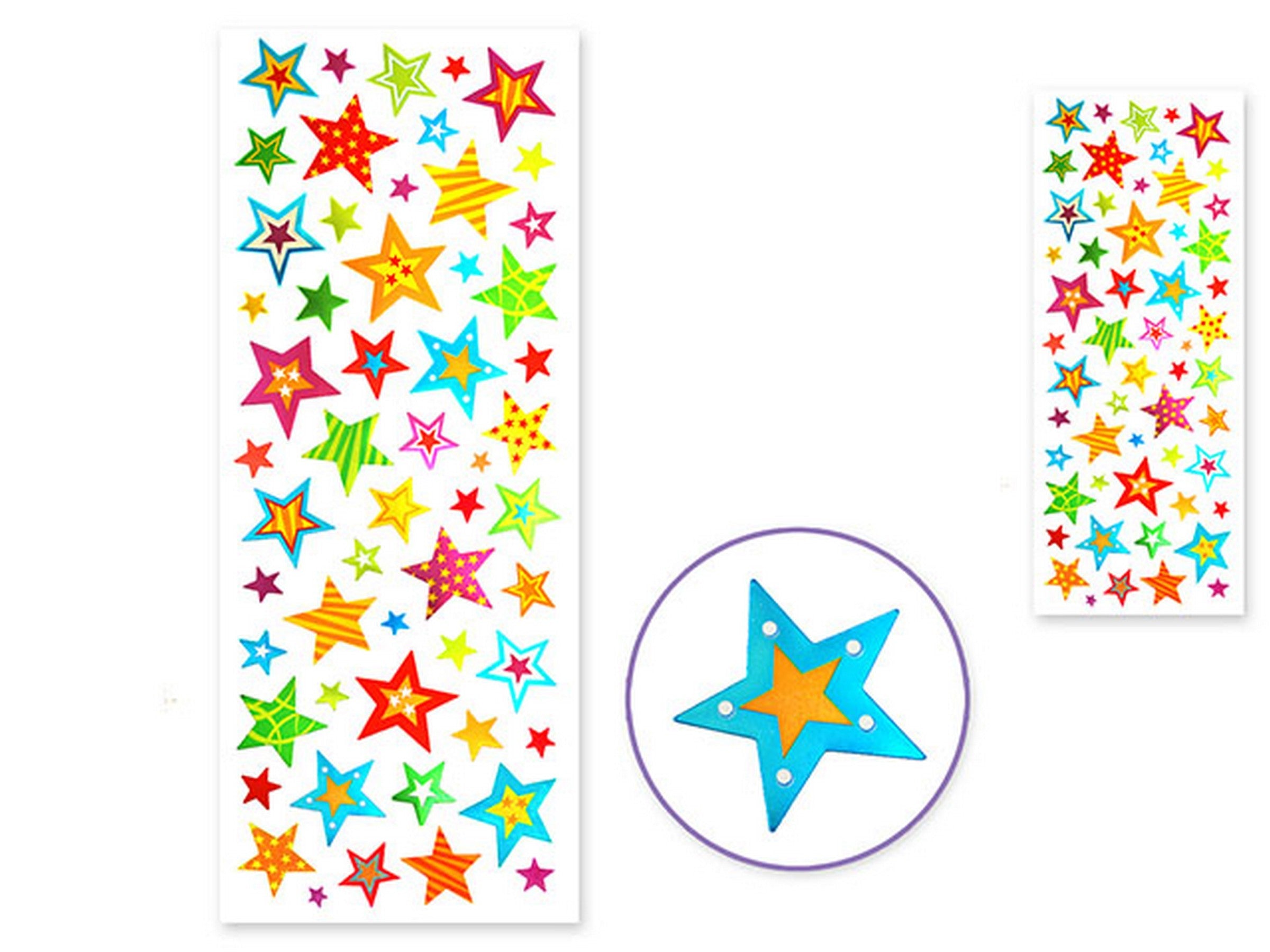 Forever in Time Foil Stickers Star Bright 12x4.75in sheet