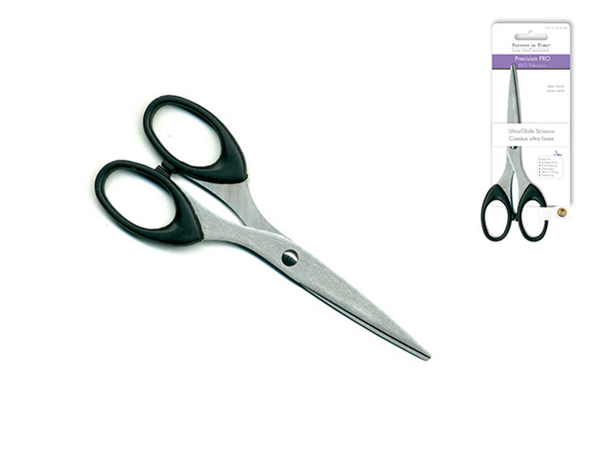 Forever in Time Ultra-Glide Scissors - Stainless Steel Blade 6.5in
