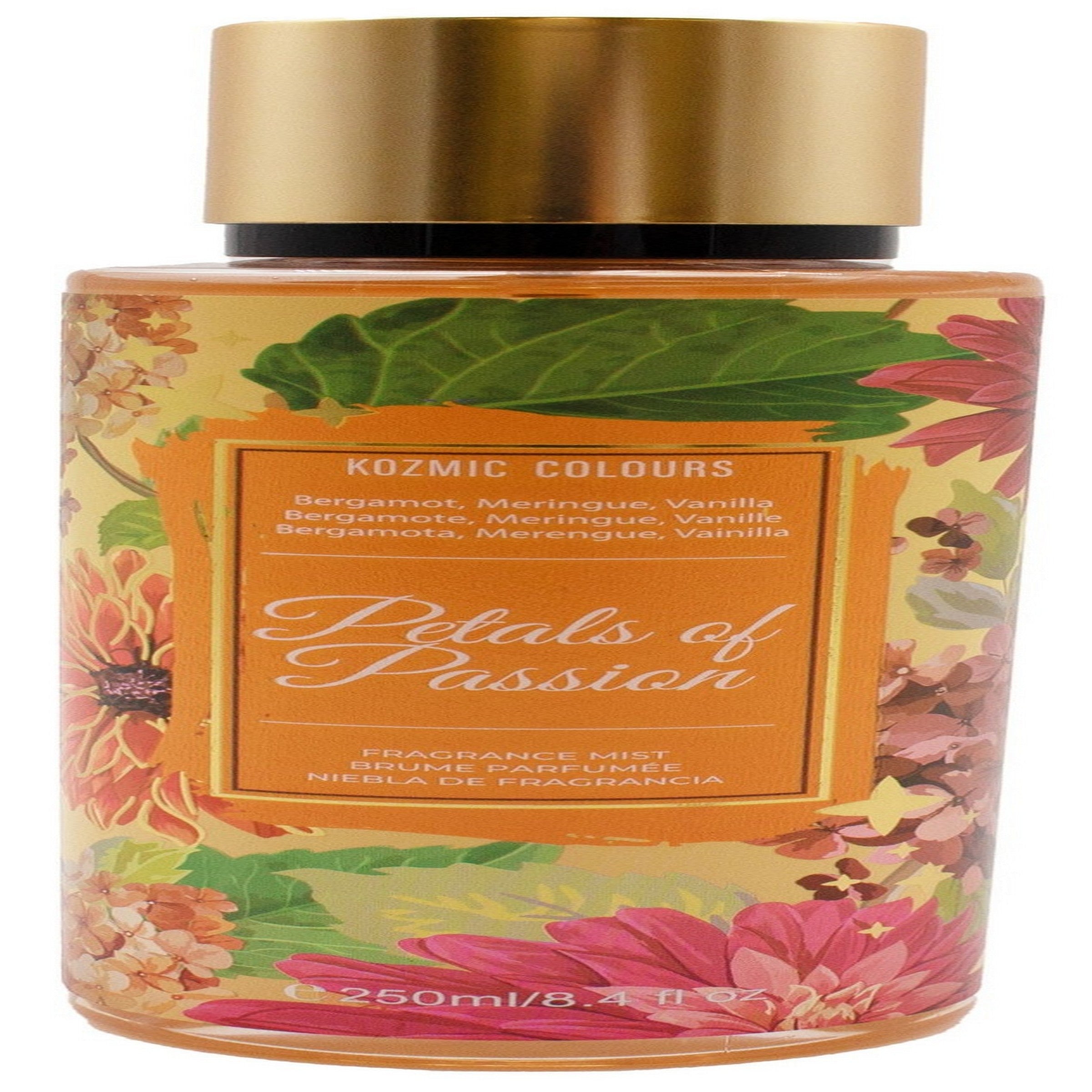 Kozmic Colours Body Mist - Petals of Passion 8.4oz (250ml)