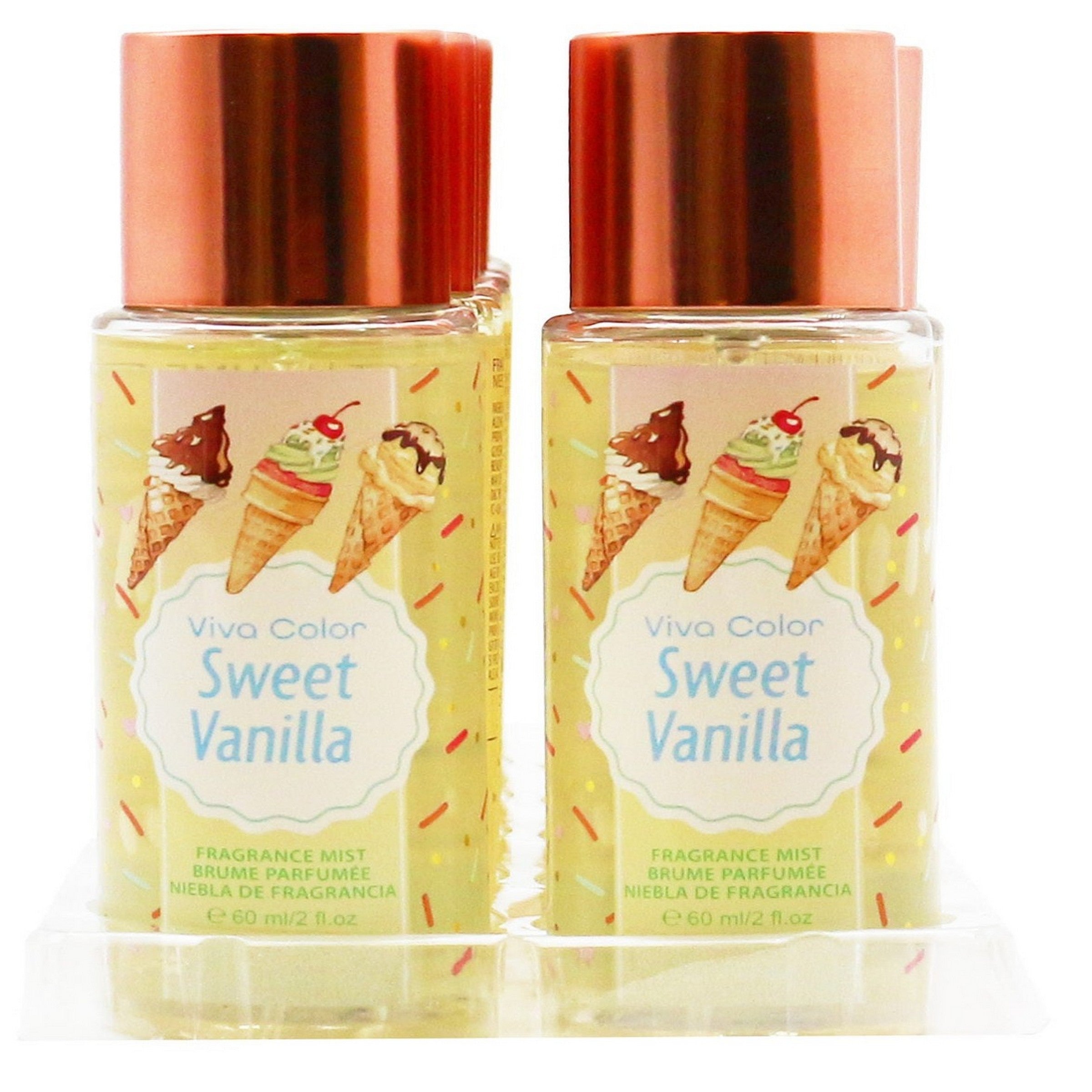 Viva Color Body Mist - Sweet Vanilla - Sold Separately 2oz (60ml)