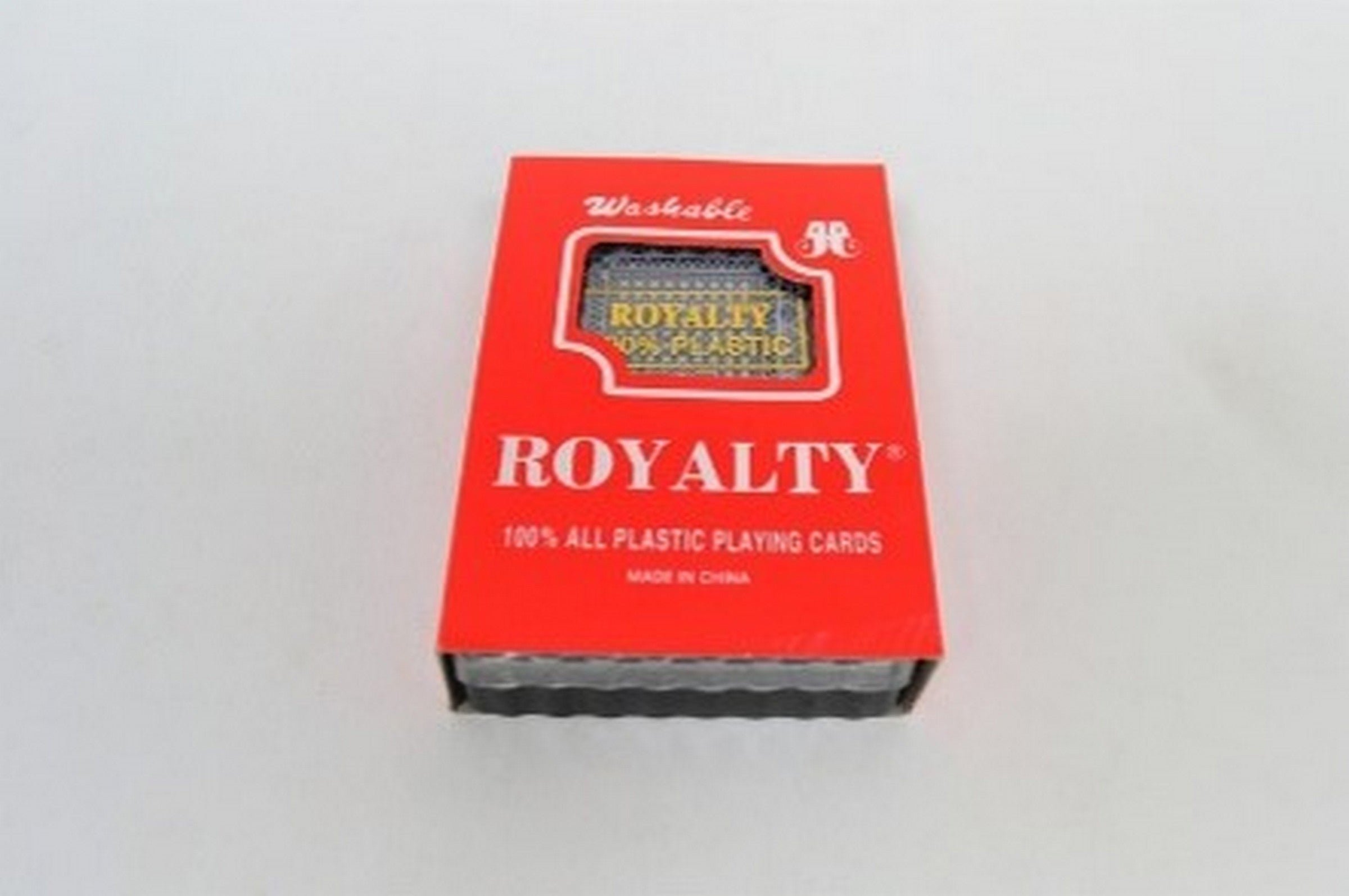 Royalty Plastic Playing Cards - Wahsable 3.4x2.25in