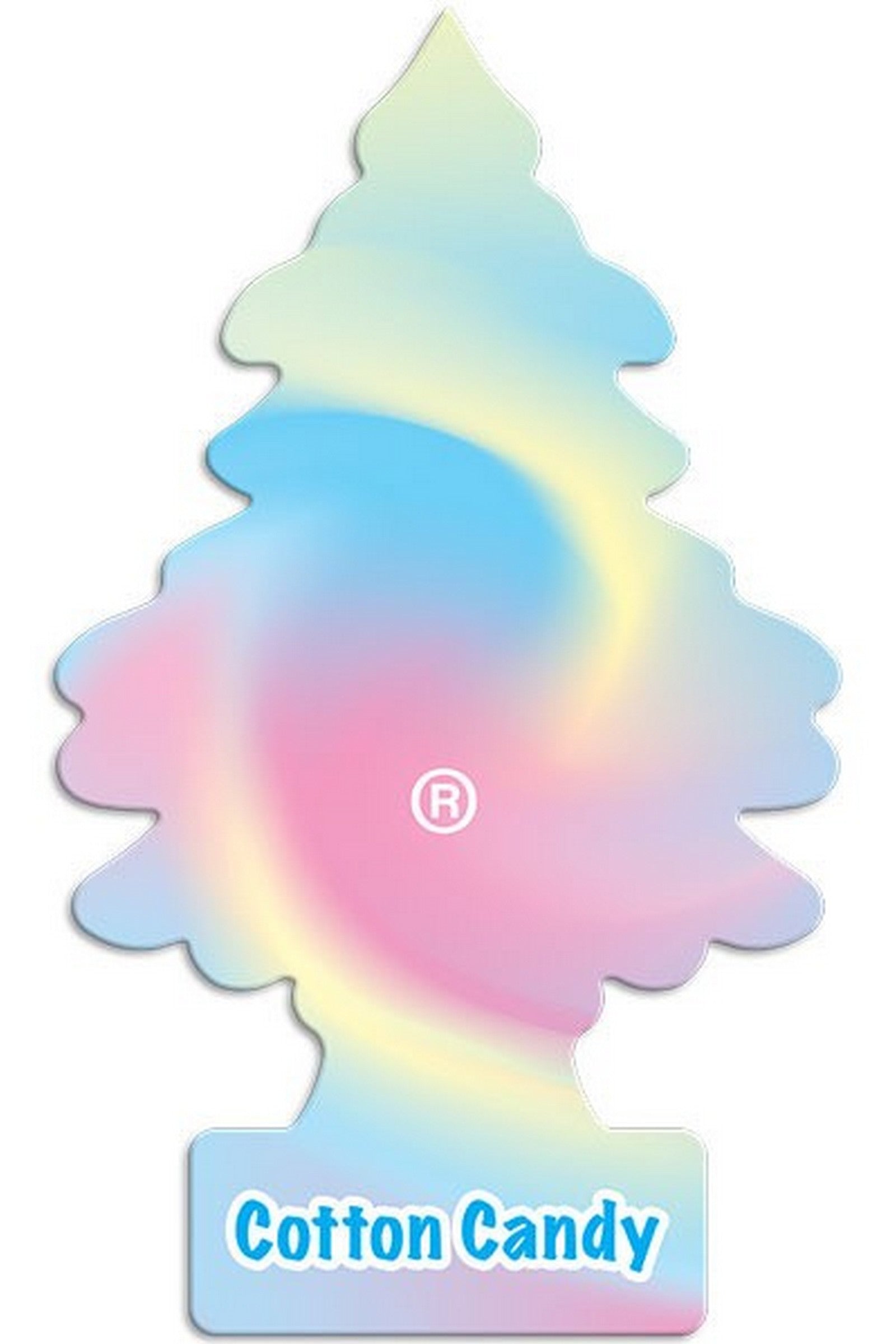 Little Tree Car Airfreshener - Cotton Candy 4.6x2.75in