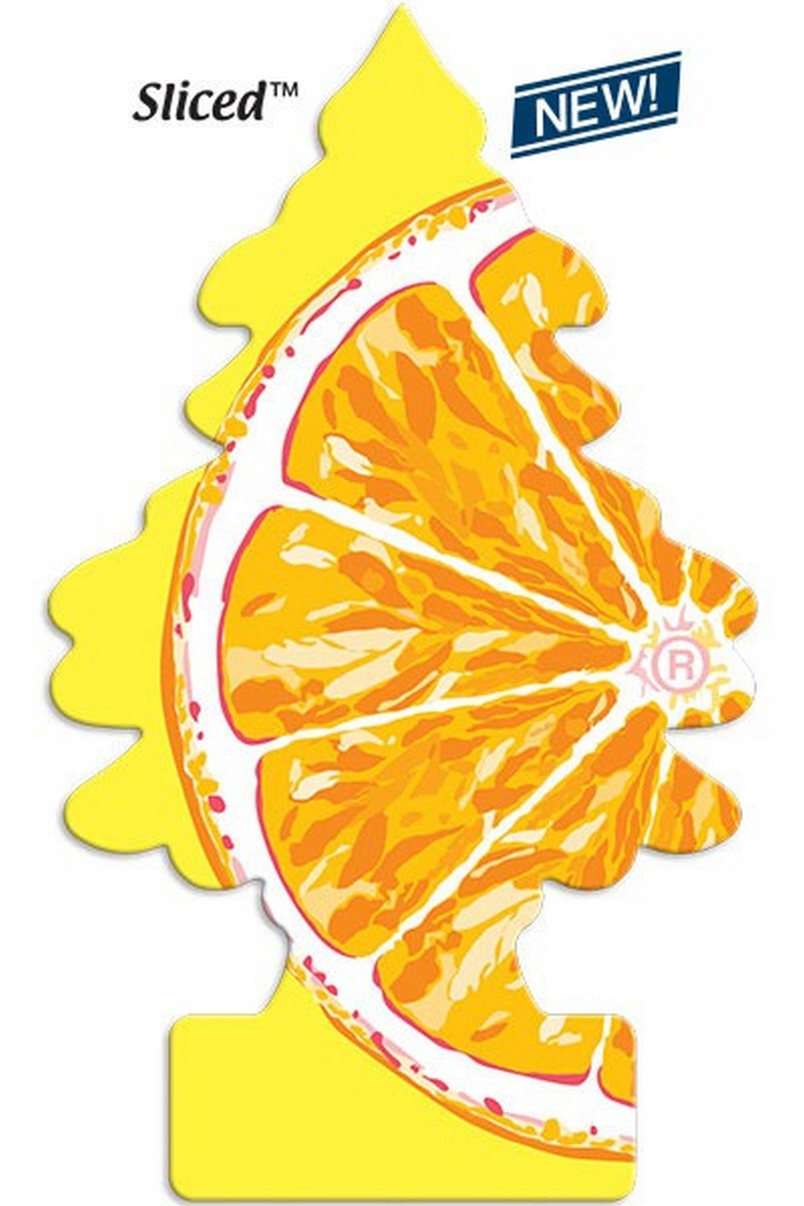 Little Tree Car Airfreshener - Sliced 4.6x2.75in