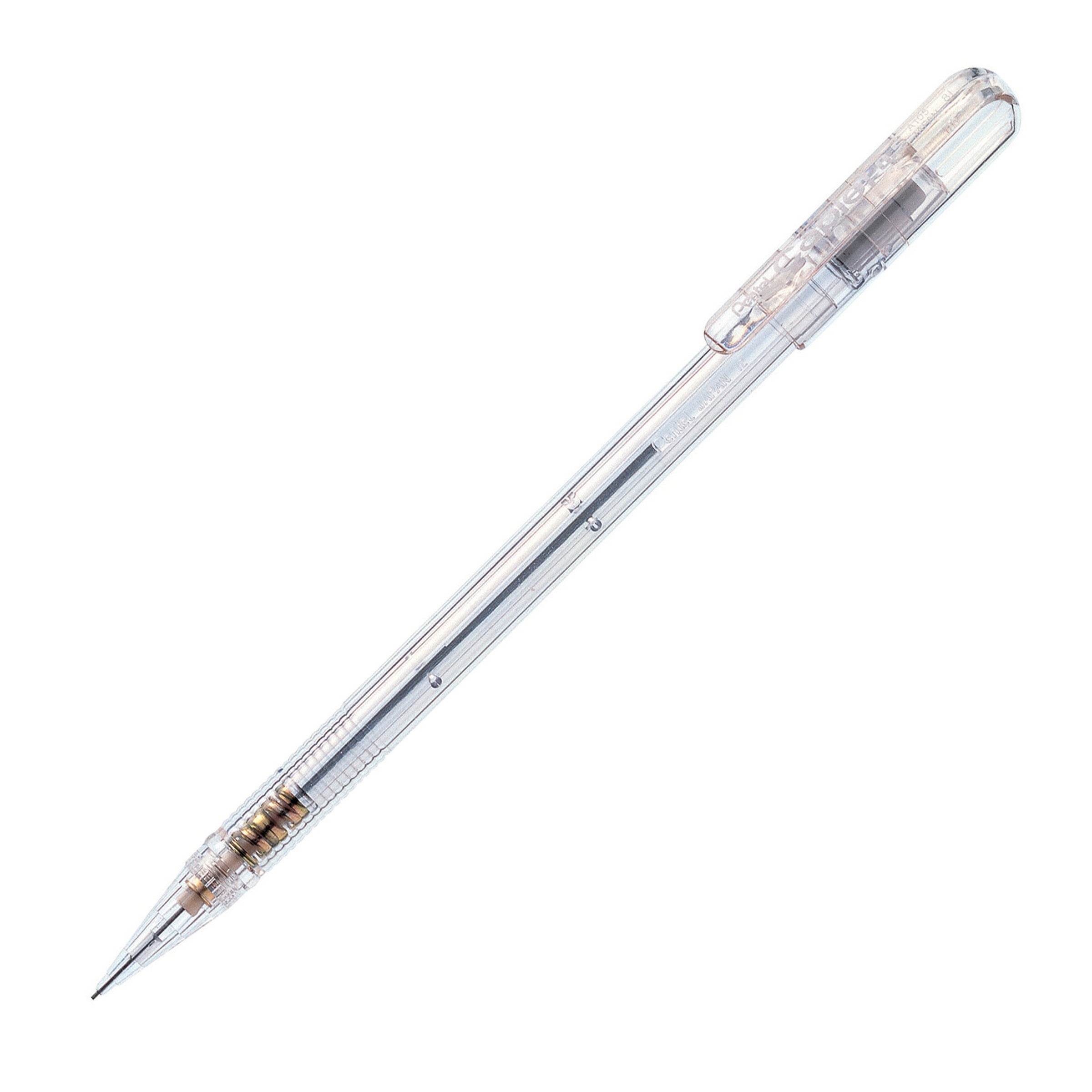 Pentel Caplet Mechanical Pencil - Transparent Barrel 0.5mm