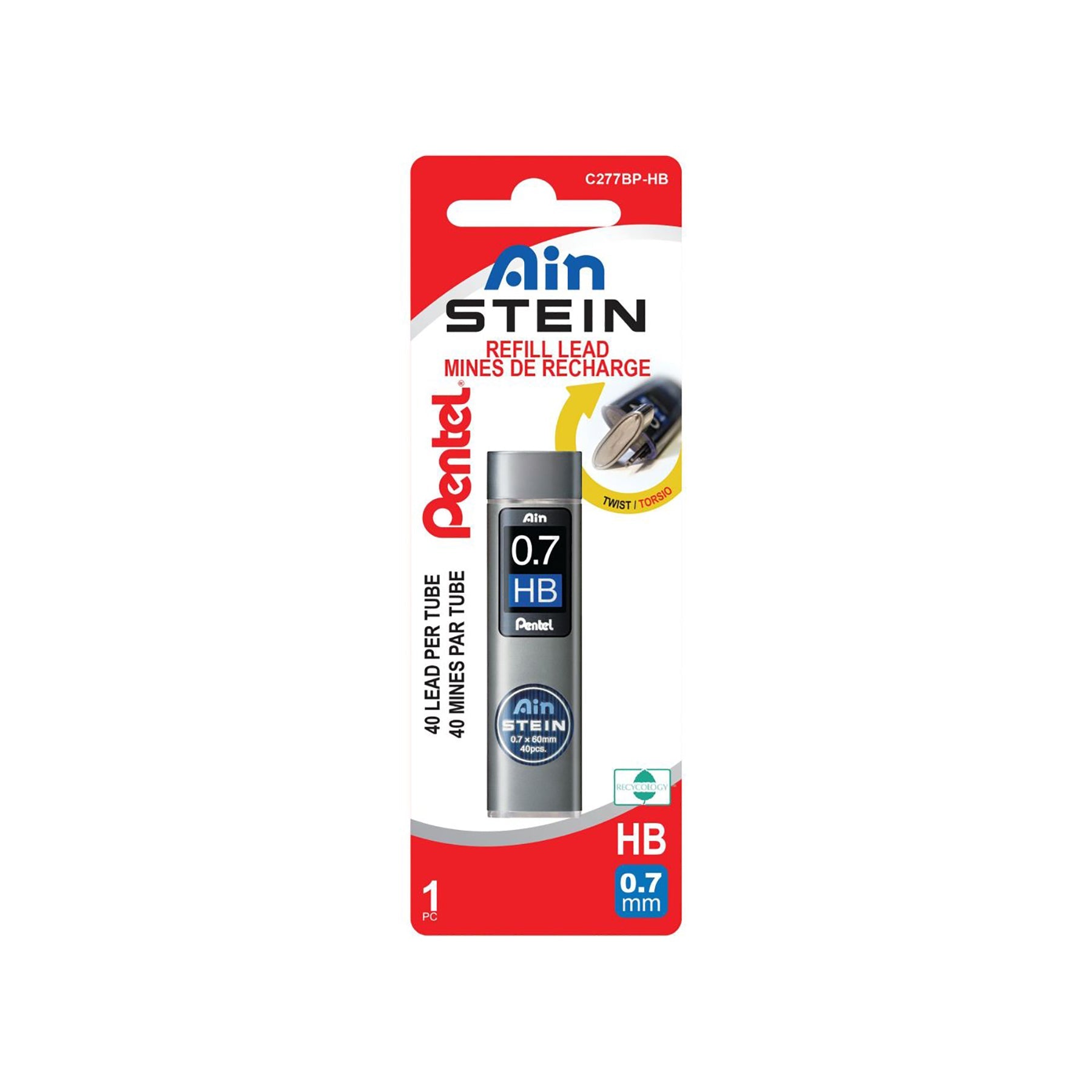 Pentel Ain Stein 40 Refill HB Leads 0.7mm