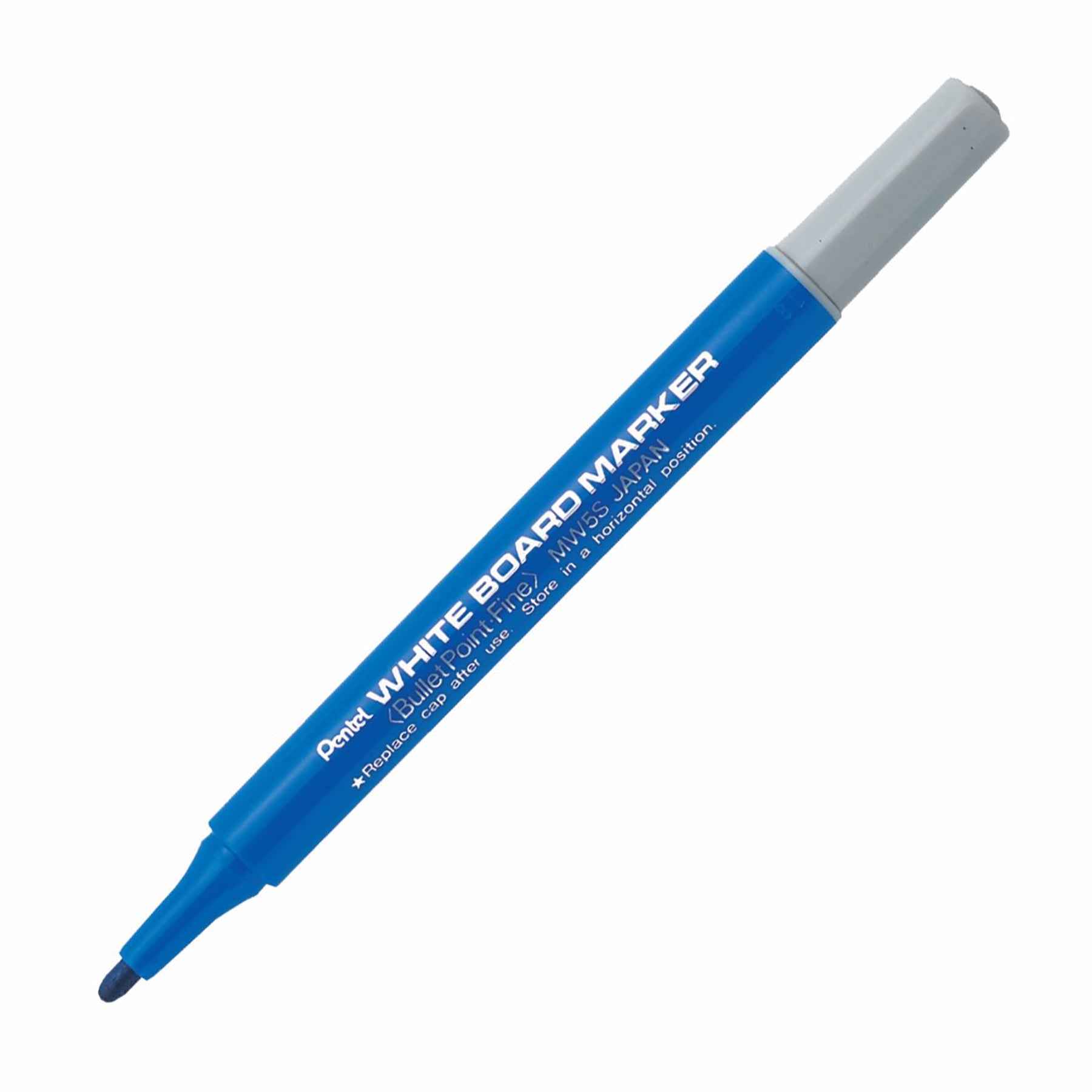 Pentel Dry Eraser Marker Bullet Point - Fine Blue 3.0mm