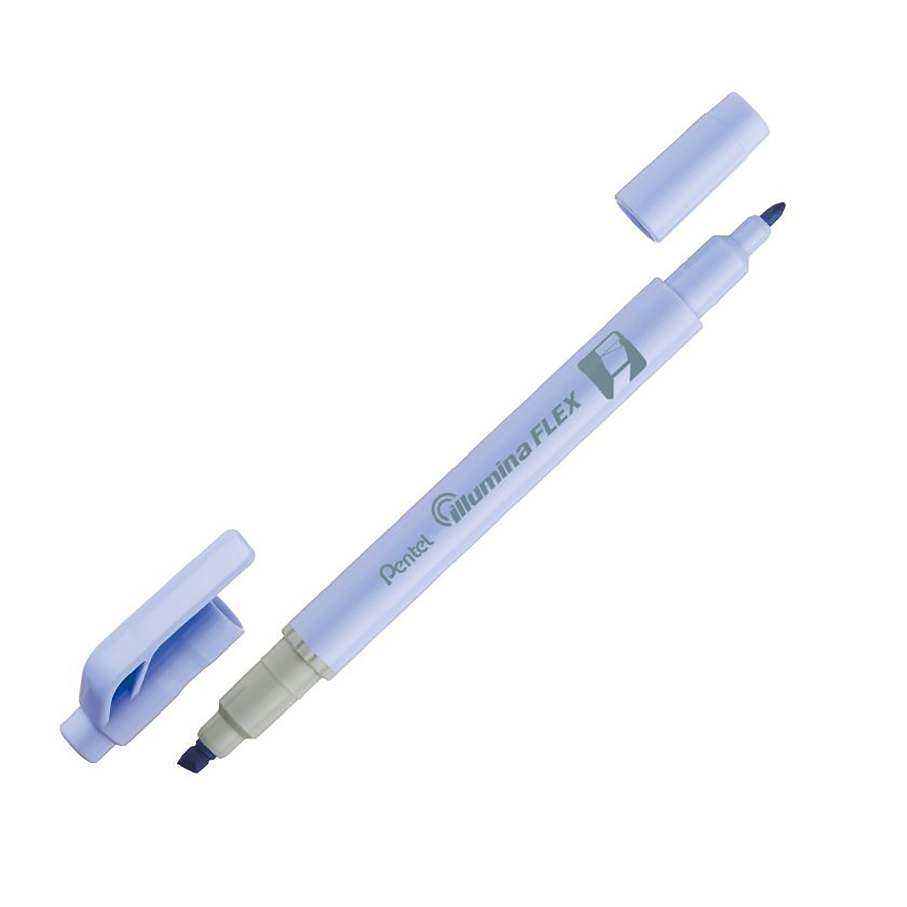 Pentel Illumina Flex Twin Tip Highlighter - Blue