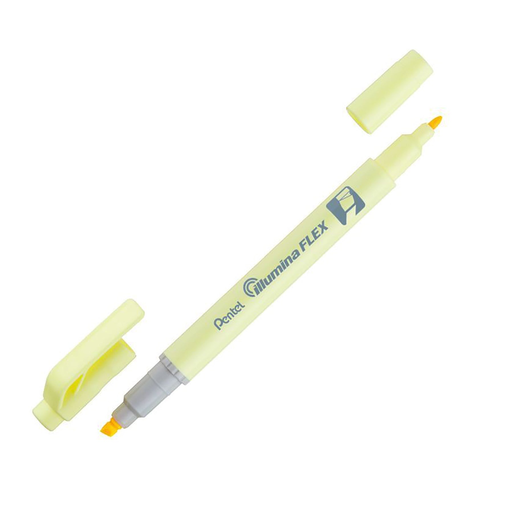 Pentel Illumina Flex Twin Tip Highlighter - Yellow