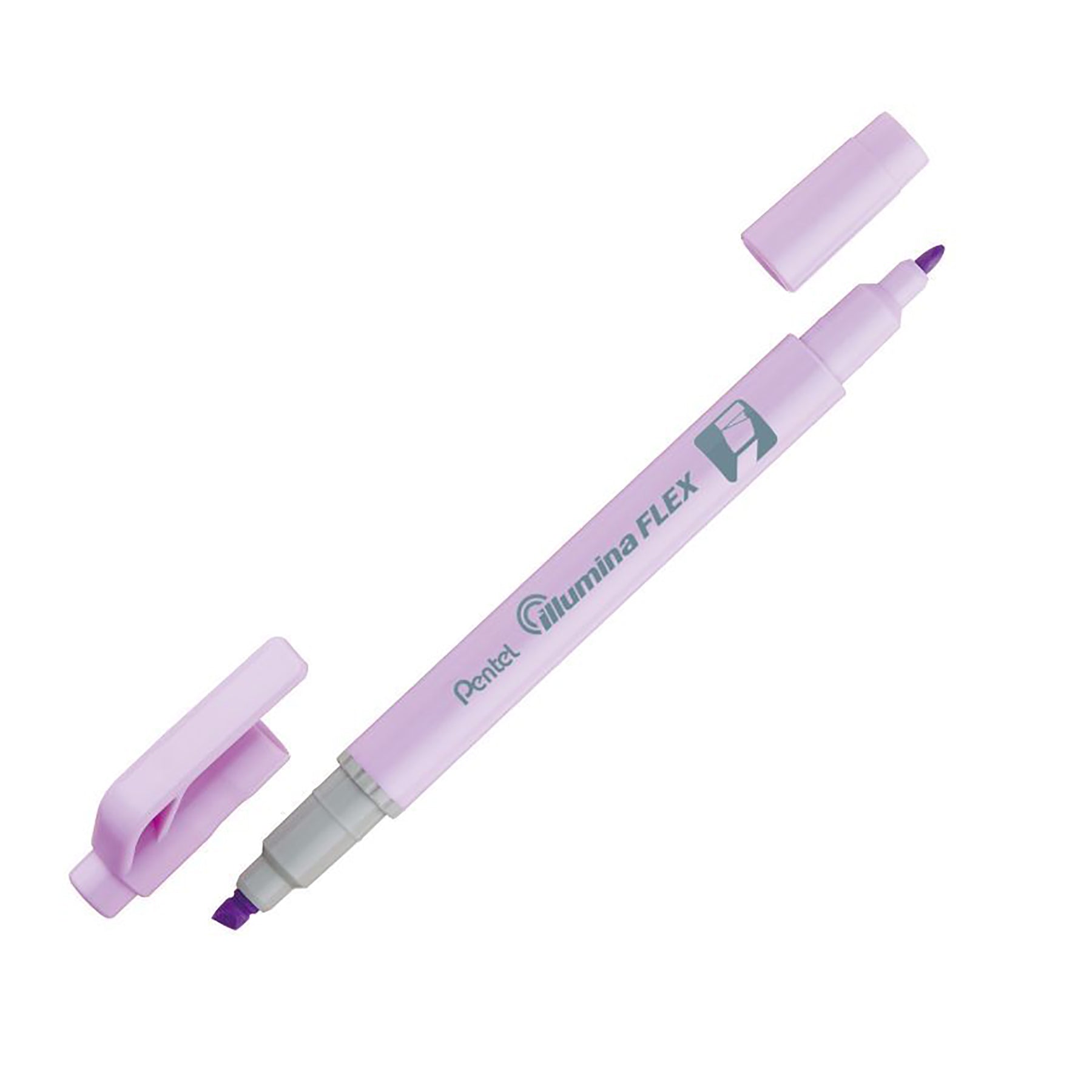 Pentel Illumina Flex Twin Tip Highlighter - Violet