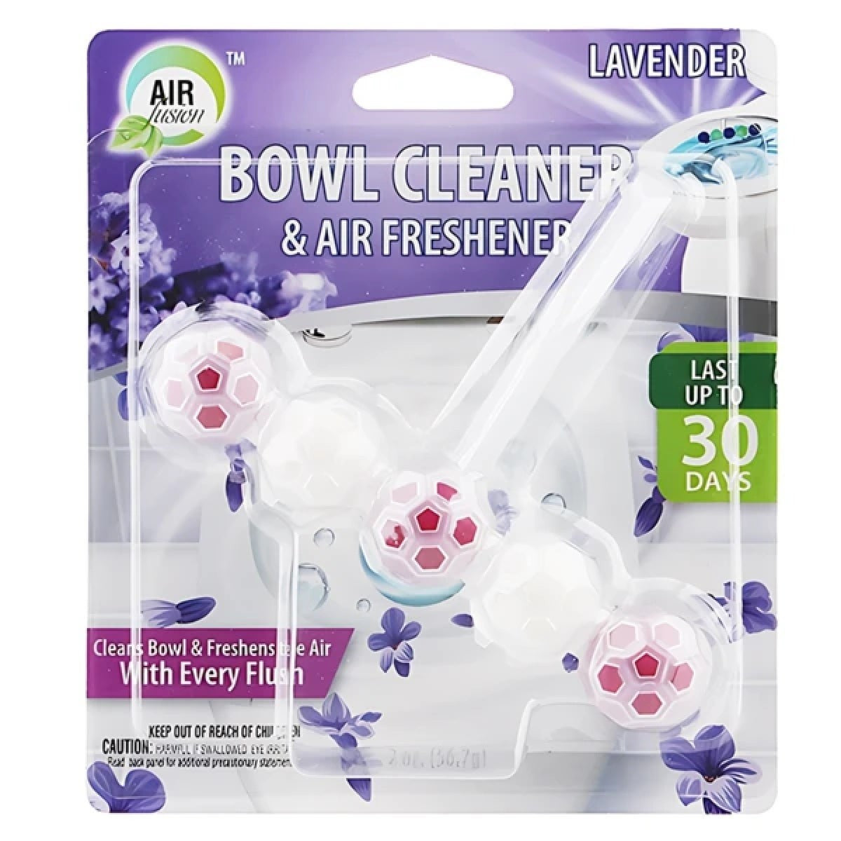 Air Fusion Bowl Cleaner & Freshener 5PK Lavender
