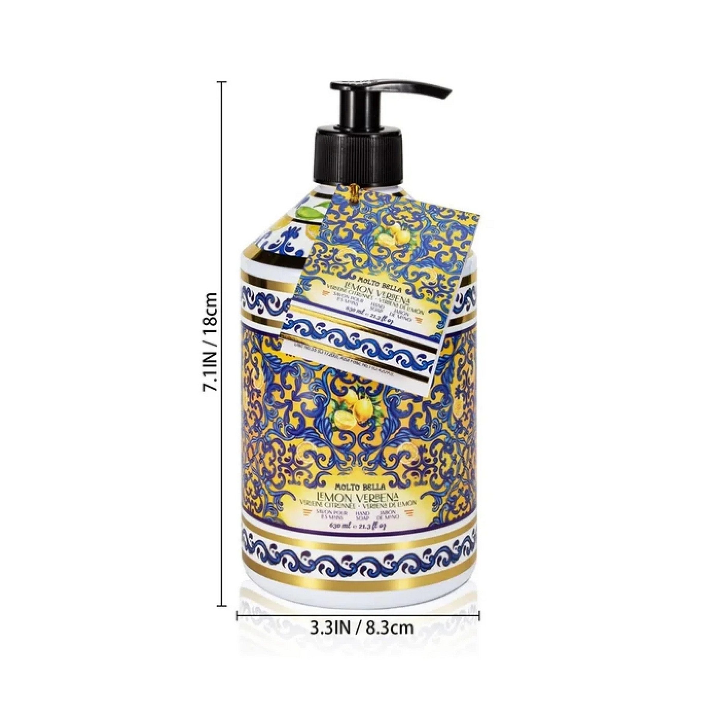 Molto Bella Hand Soap - Lemon Verbena 21.3oz
