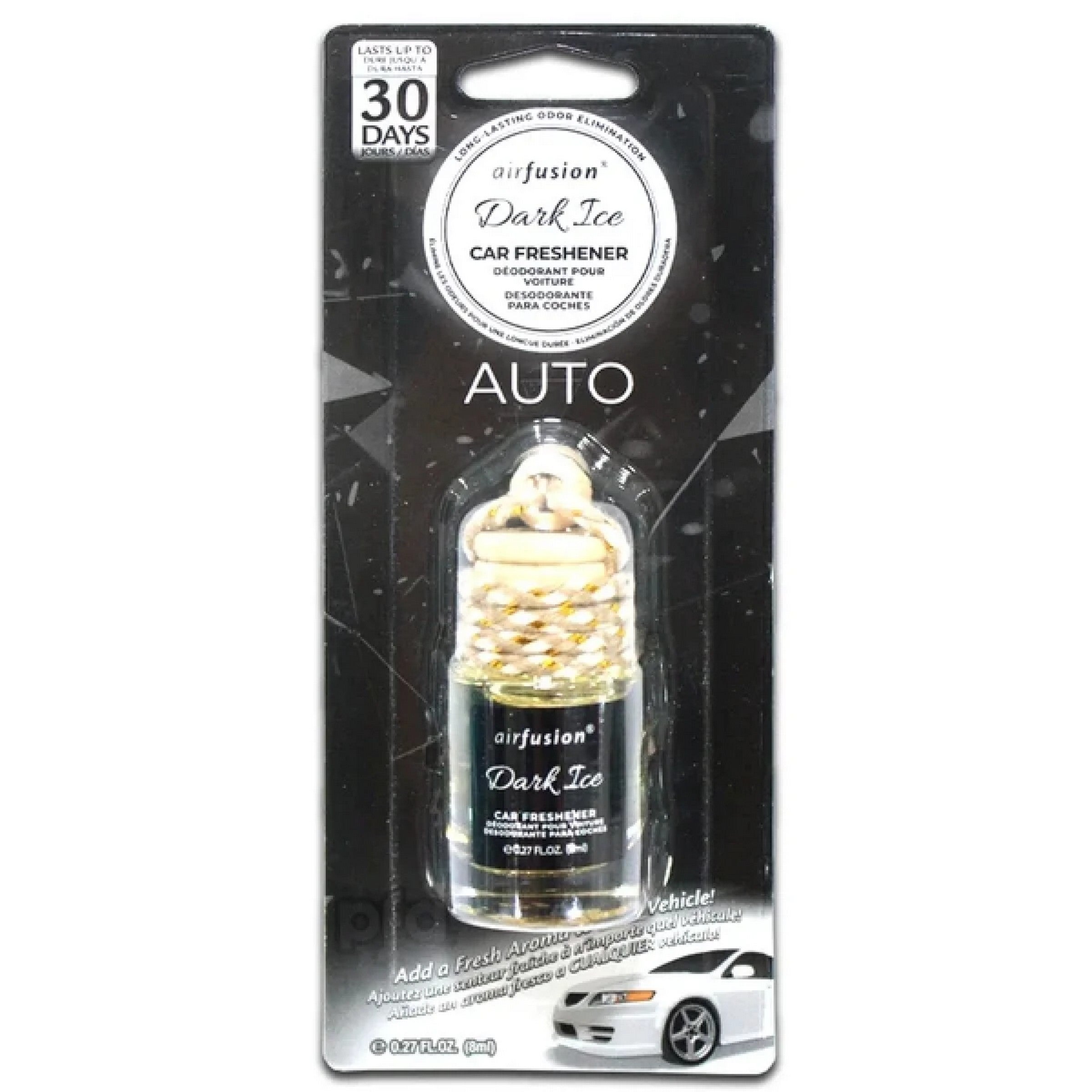 Air Fusion Car Air Freshener - Dark Ice 0.27oz (8ml)