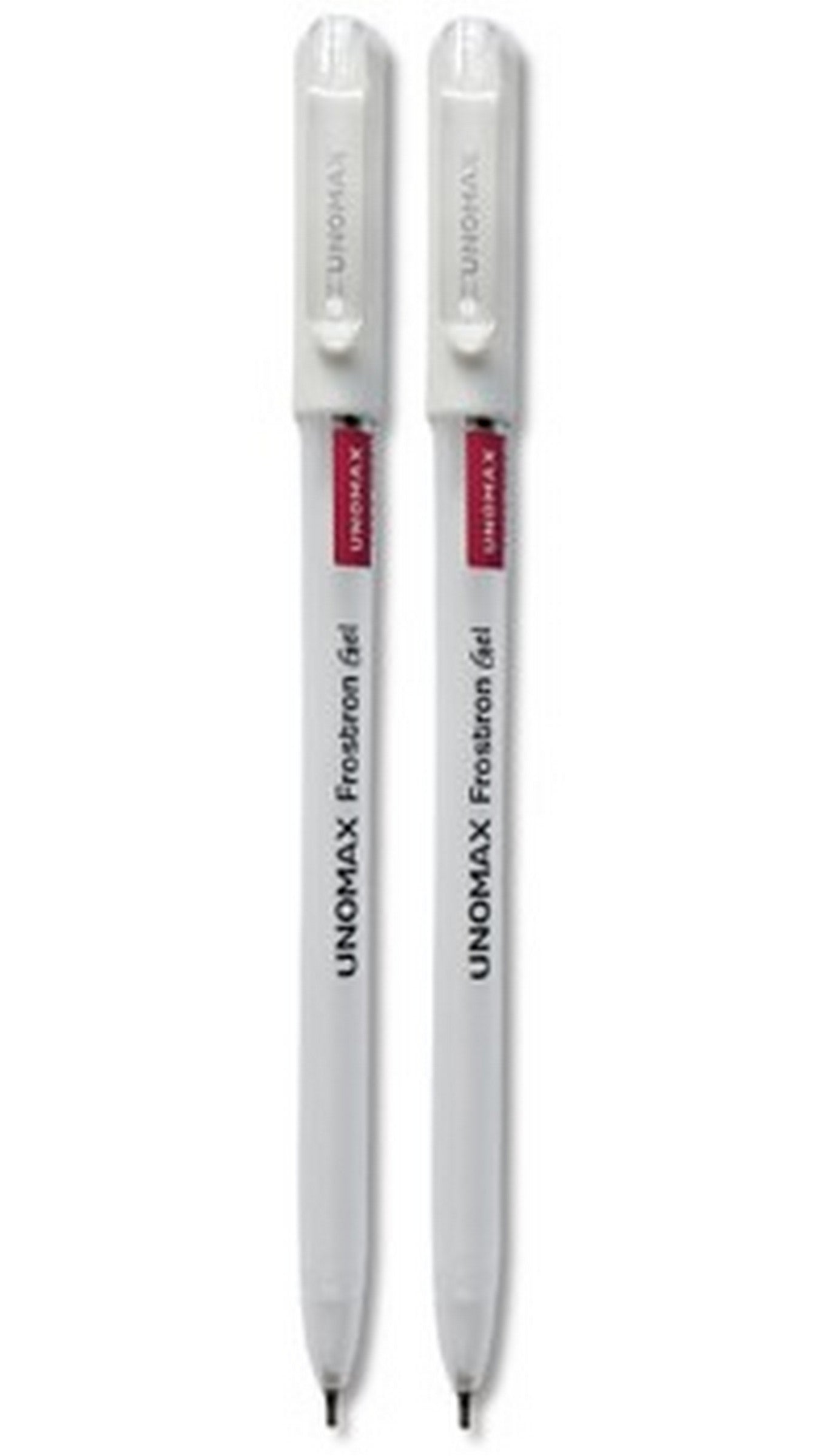 Unomax Frostron 2 Gel Pens - White Ink 5.6in