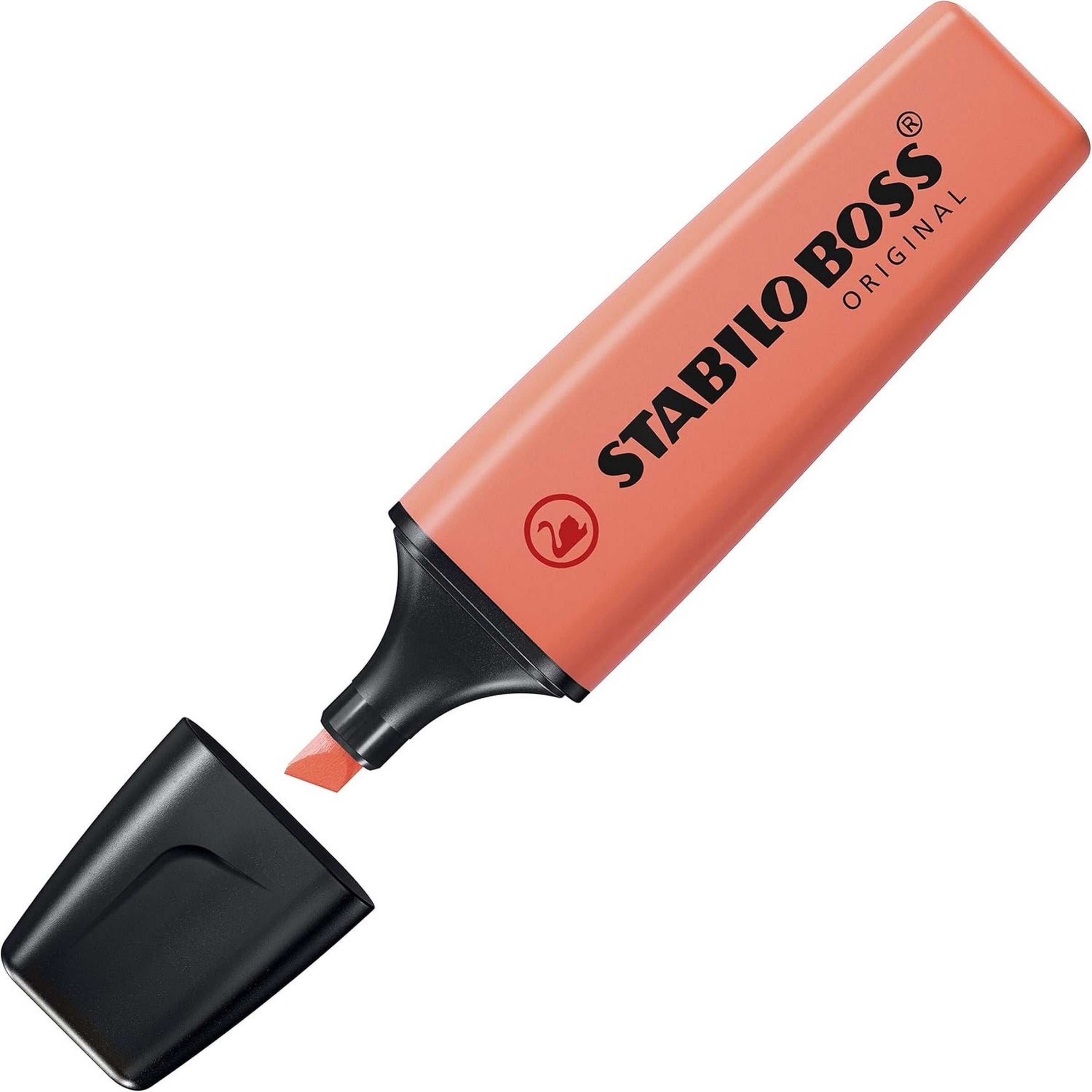 Stabilo Boss Original Highlighter  - Pastel Coral Red 4in