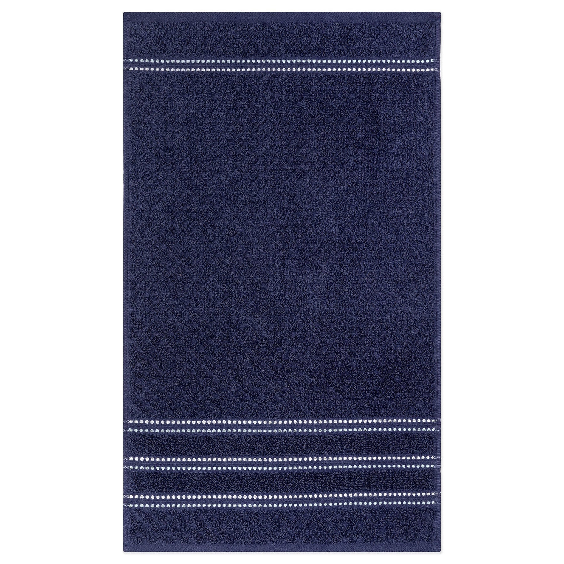 Ambiance Collection Terry Hand Towel 100% Cotton - Navy 15x26in