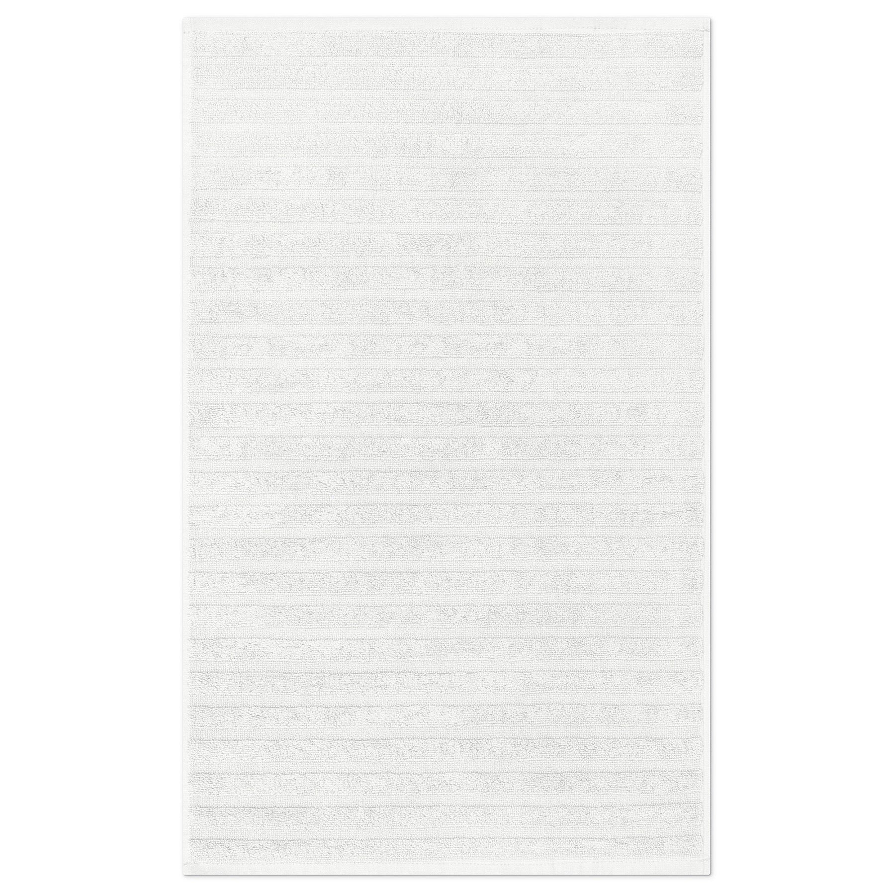 Woven Textured Terry Hand Towel 100% Cotton - White 16x26in