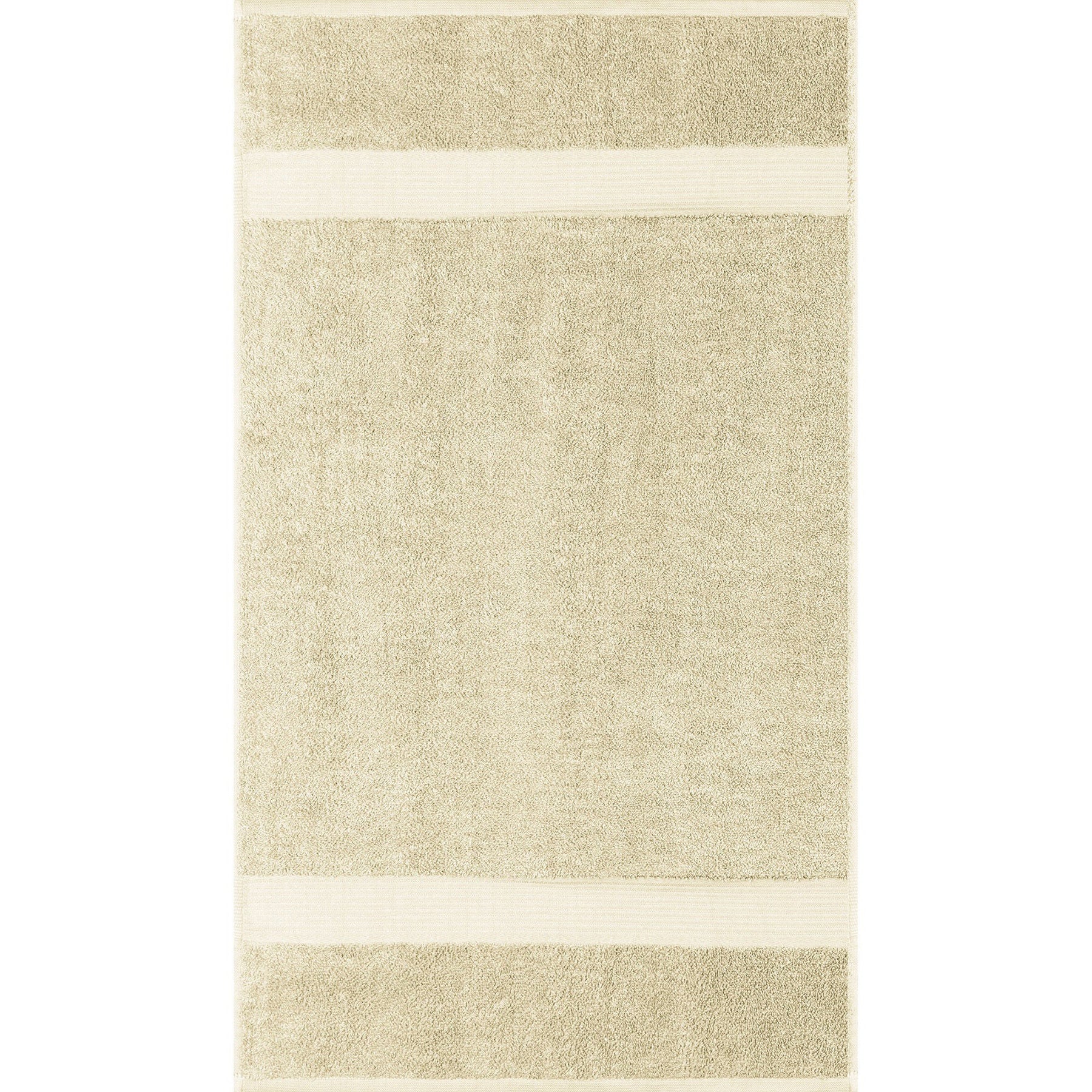 Allure Collection Dobby Border Hand Towel 100% Cotton - Ivory 16x28in
