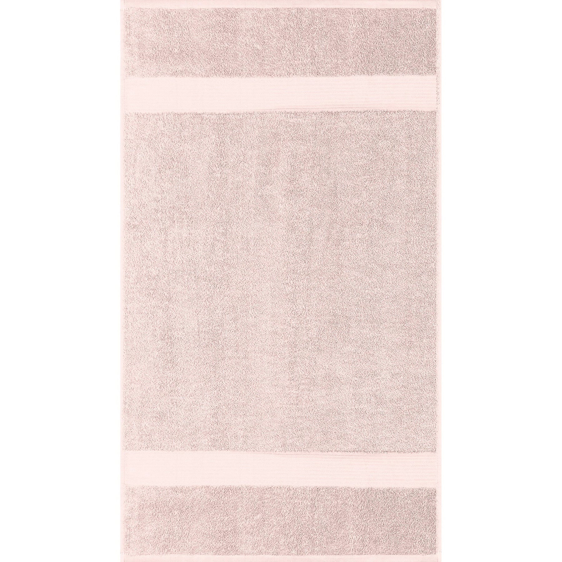 Allure Collection Dobby Border Hand Towel 100% Cotton - Pink 16x28in