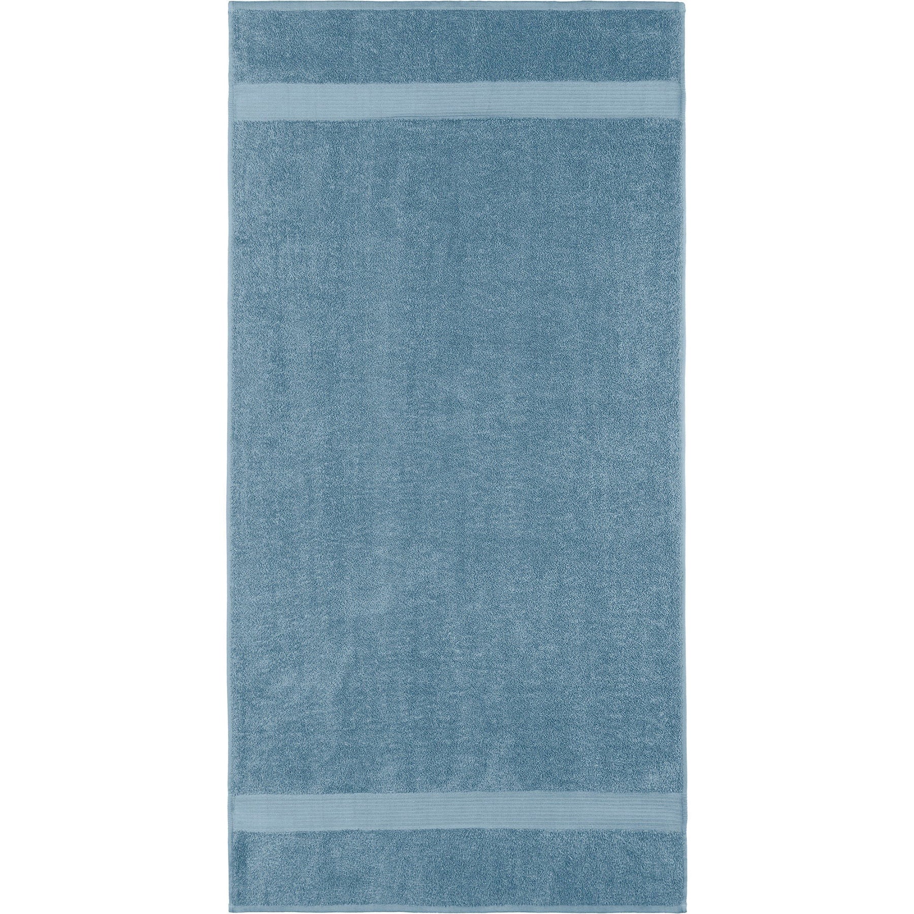 Allure Collection Dobby Border Bath Towel 100% Cotton - Durango Blue 25x50in