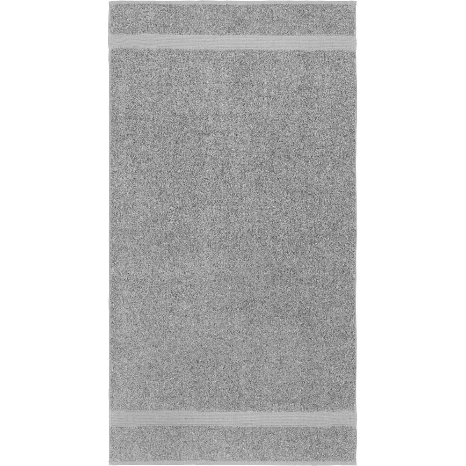Allure Collection Dobby Border Bath Sheet 100% Cotton - Silver 34x64in