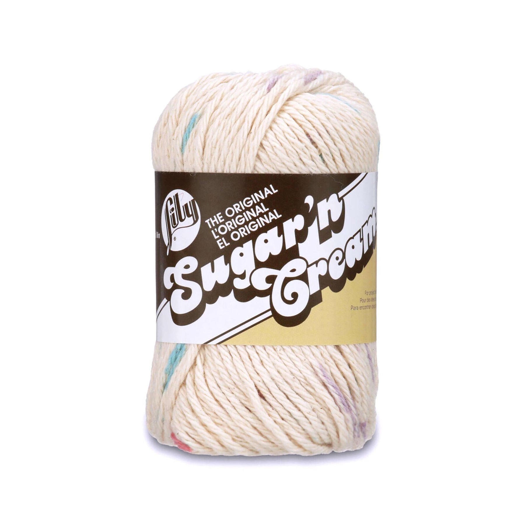 Lily Sugar'n Cream The Original Yarn Potpourri Prints - 100% Cotton - Medium 4 95yds (86m)