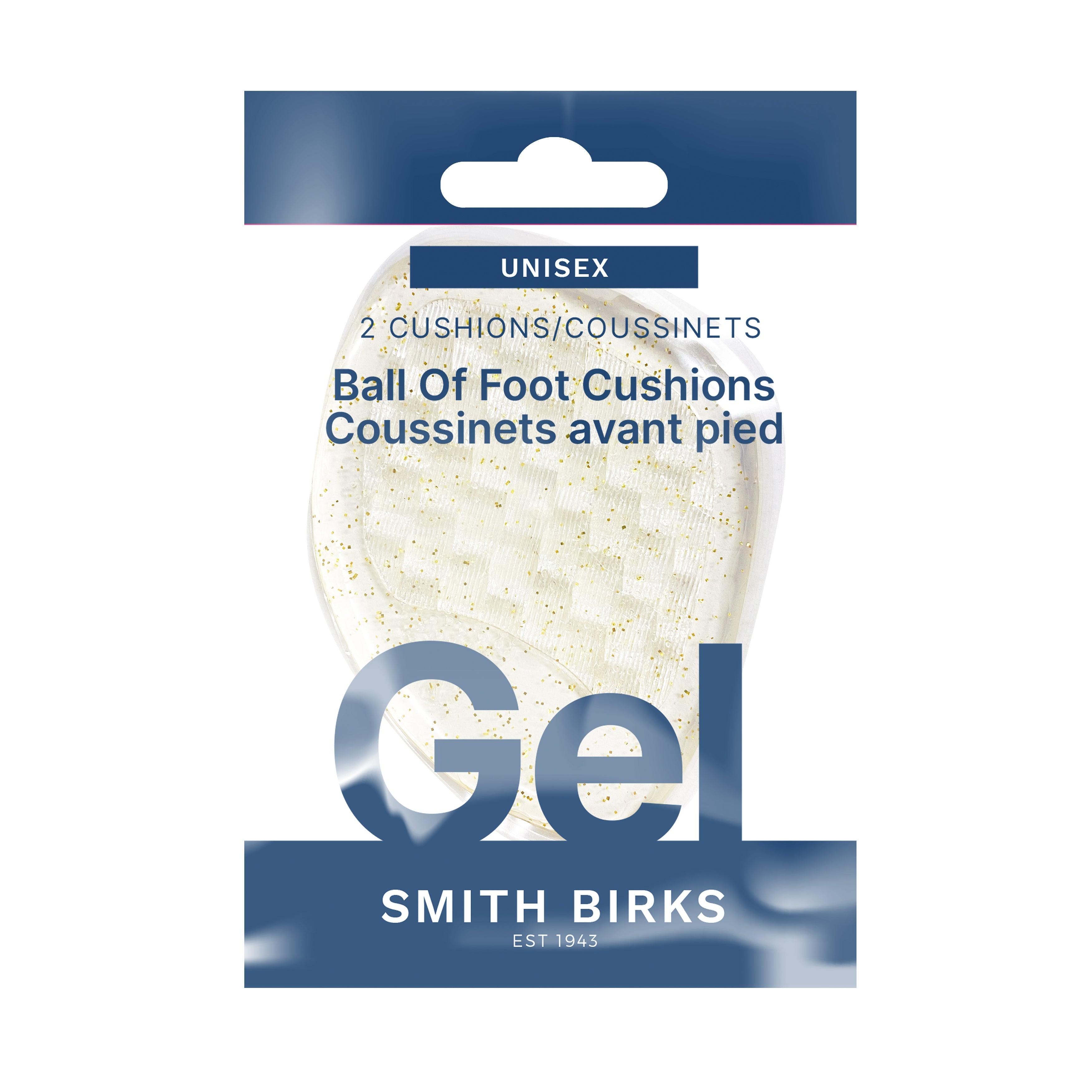 Smith Birks 2 Ball of Foot Gel Cushions - Unisex 